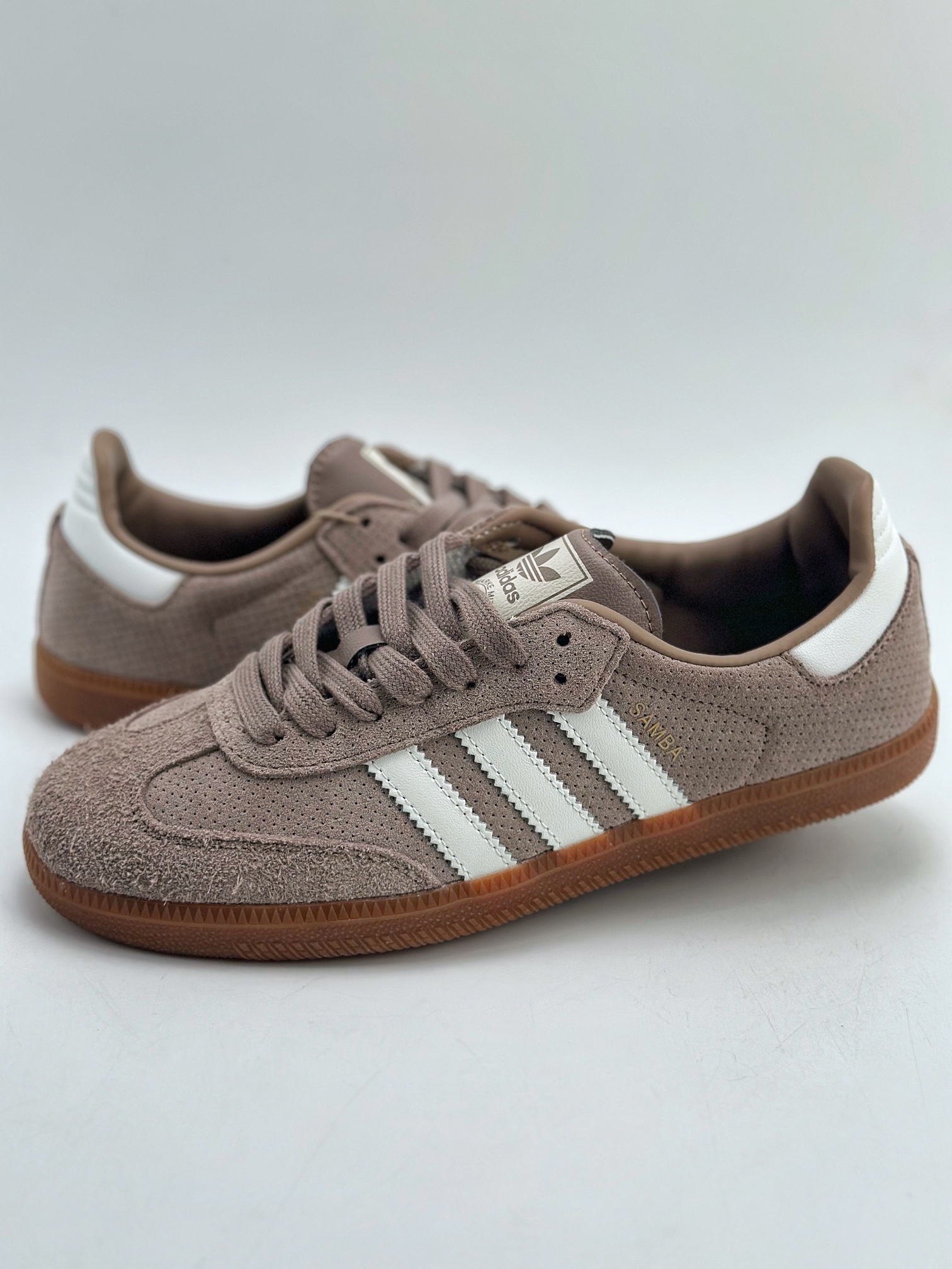 150 adidas originals Samba OG 棕白  HP7903