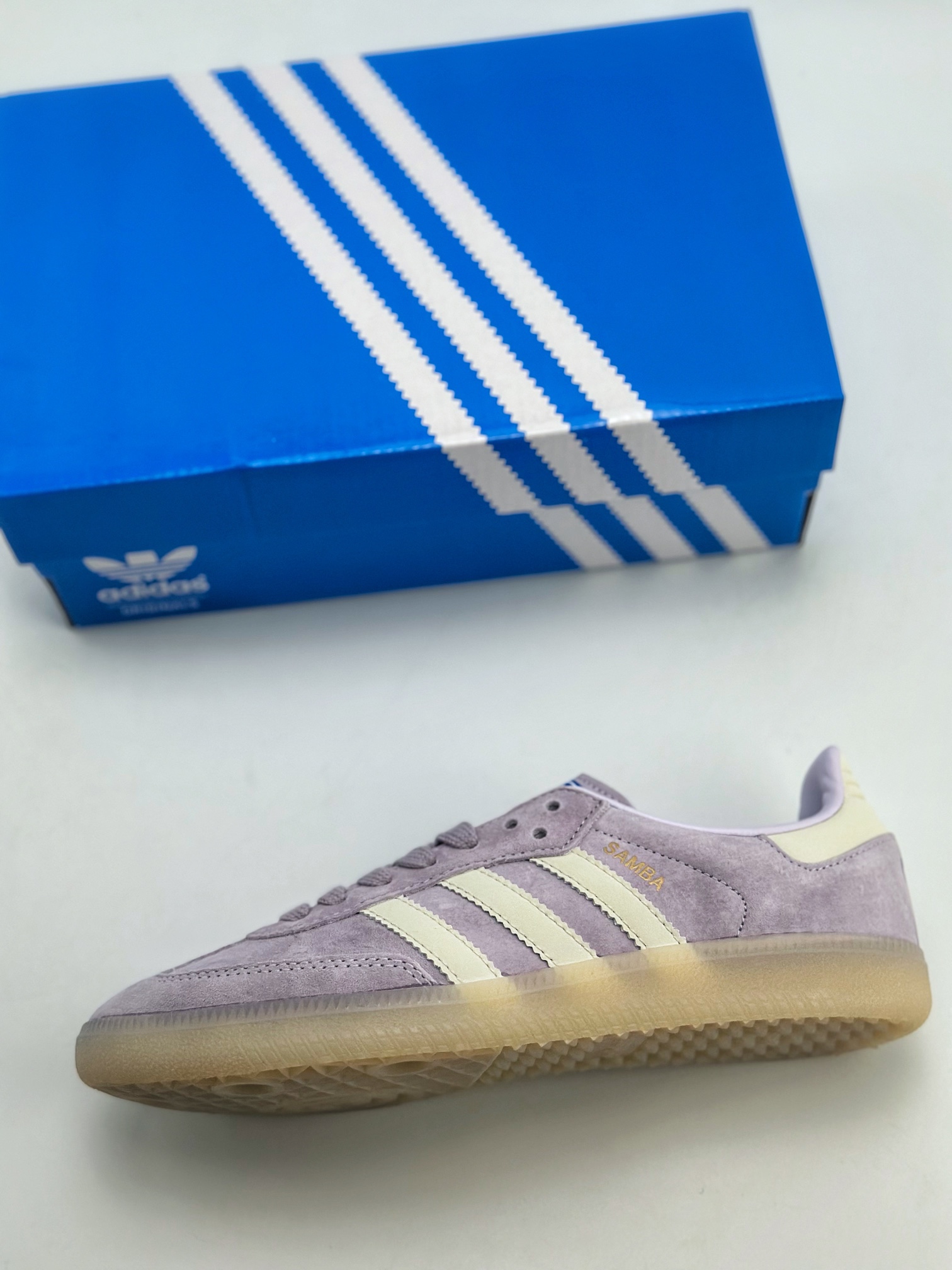 190 adidas originals Samba OG 香芋紫白  IG6176