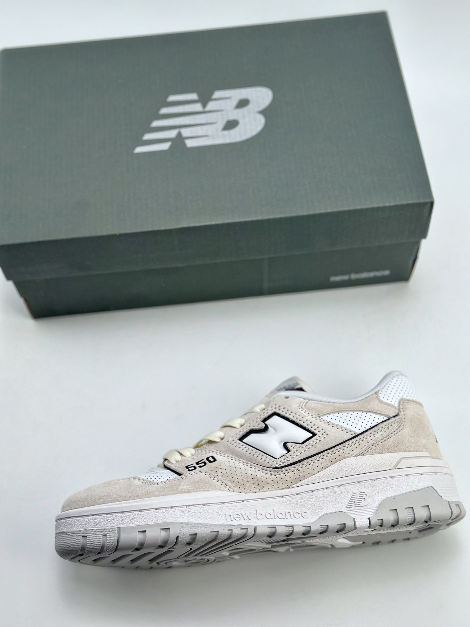 190 New Balance BB550 复古跑鞋 系列复古休闲运动慢跑鞋 BB550PRB