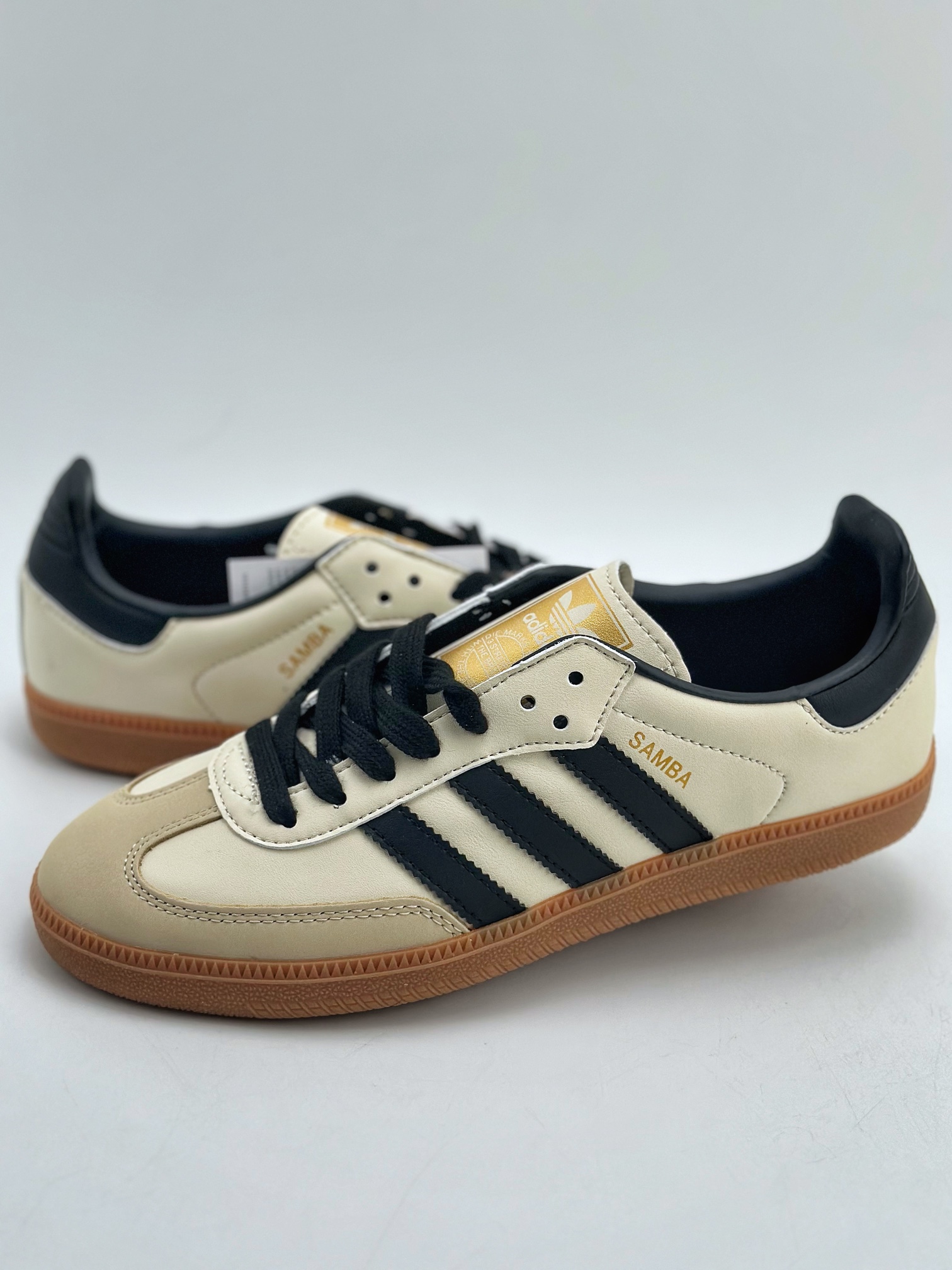 190 adidas originals Samba OG 奶茶黑  ID0478