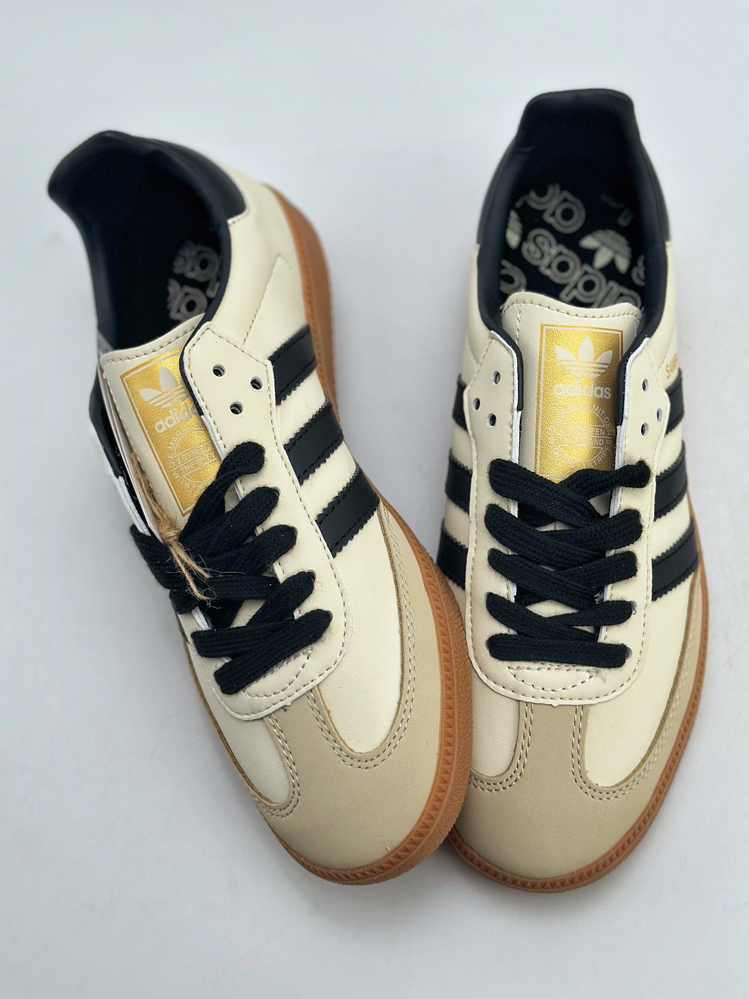 190 adidas originals Samba OG 奶茶黑  ID0478