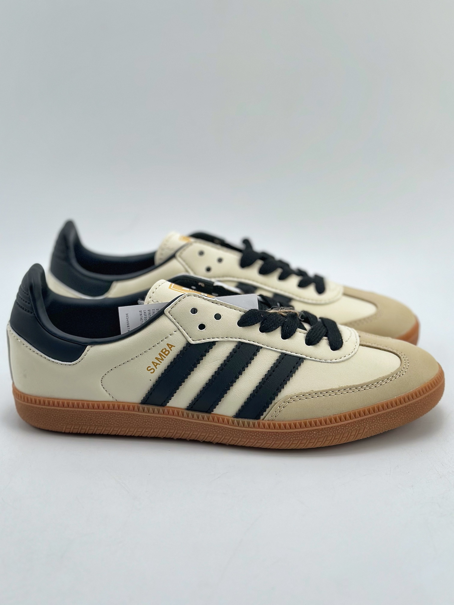 190 adidas originals Samba OG 奶茶黑  ID0478