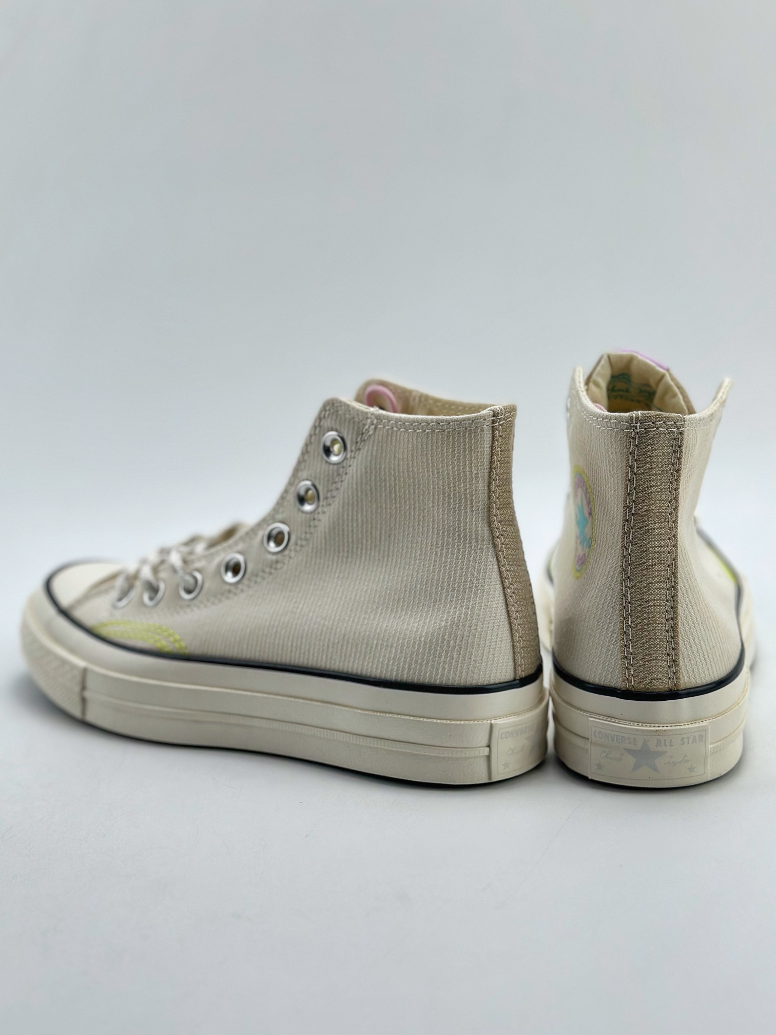 150 Converse 1970S匡威新款 撞色棉质 高帮百搭女子运动休闲帆布鞋休闲鞋 A09832C