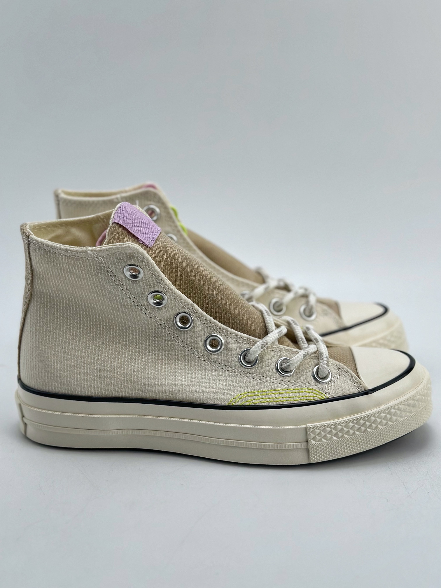 150 Converse 1970S匡威新款 撞色棉质 高帮百搭女子运动休闲帆布鞋休闲鞋 A09832C