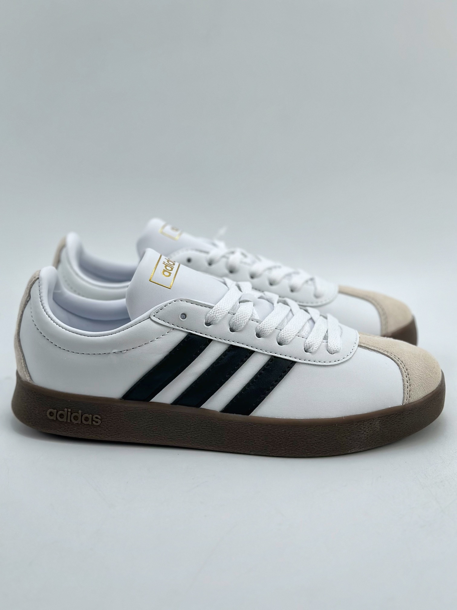 Adidas Neo VL Court 2.0 all-match single product suede suede non-slip wear-resistant lightweight low-top sneakers ID6015