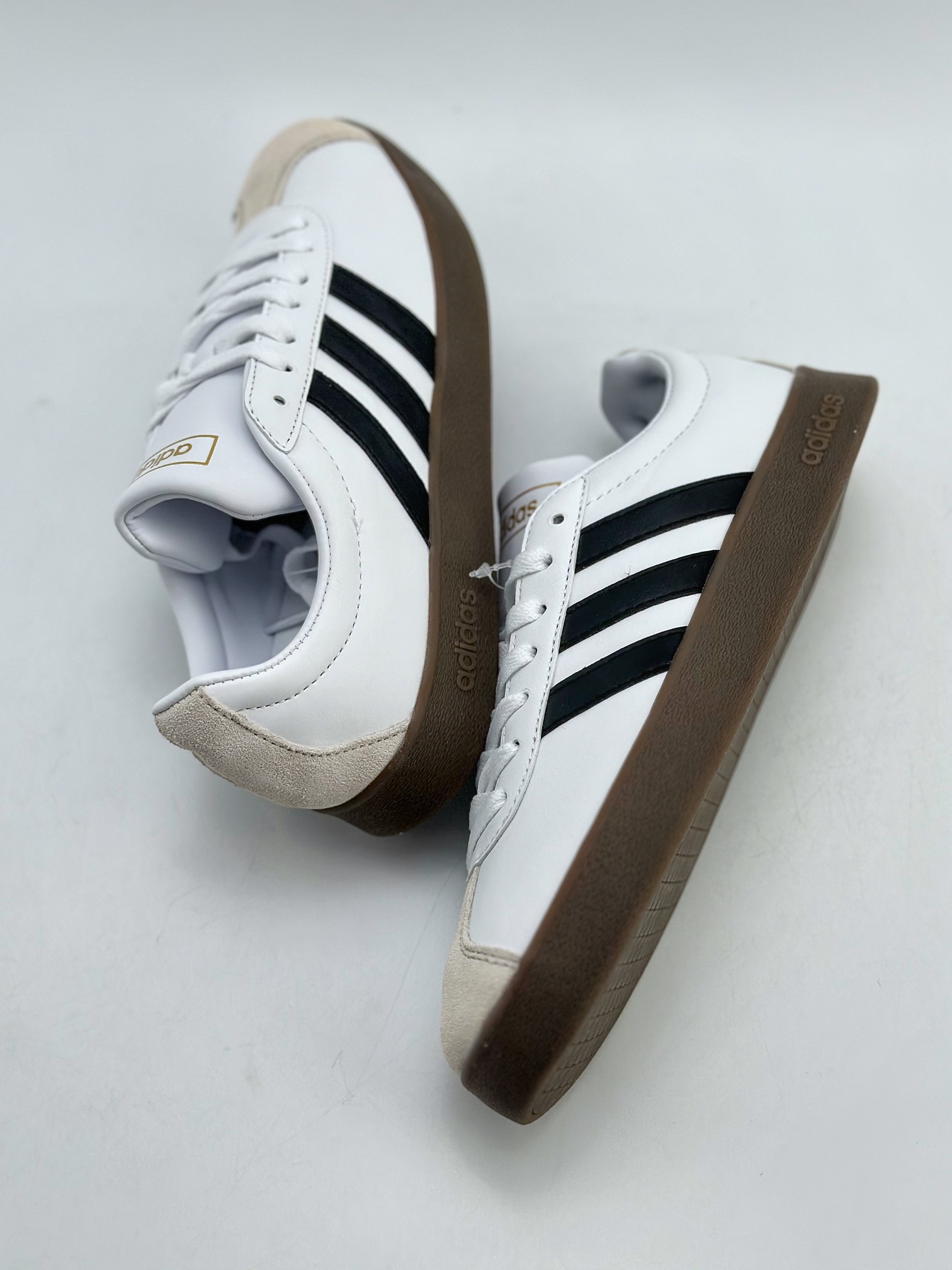 Adidas Neo VL Court 2.0 all-match single product suede suede non-slip wear-resistant lightweight low-top sneakers ID6015