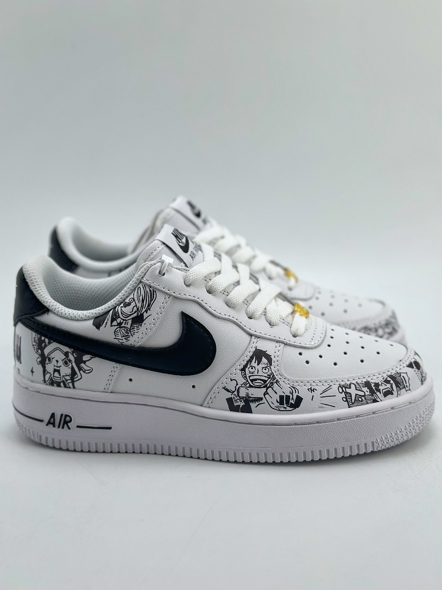 200 Nike Air Force 1 Low 07 定制海贼王涂鸦 AM0703-122