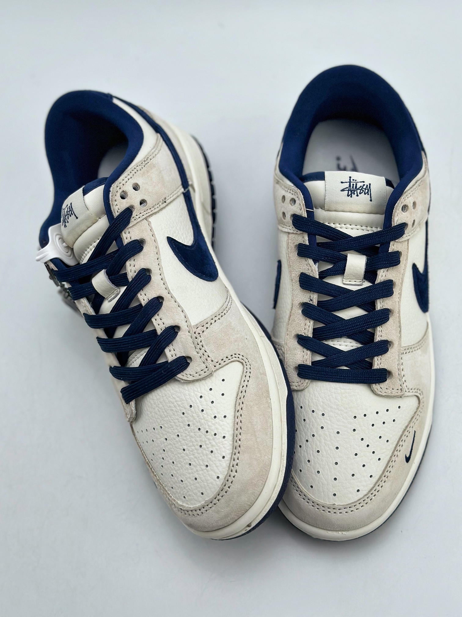 300 Nike SB Dunk Low x Stussy 斯图西白蓝 DQ1098-339