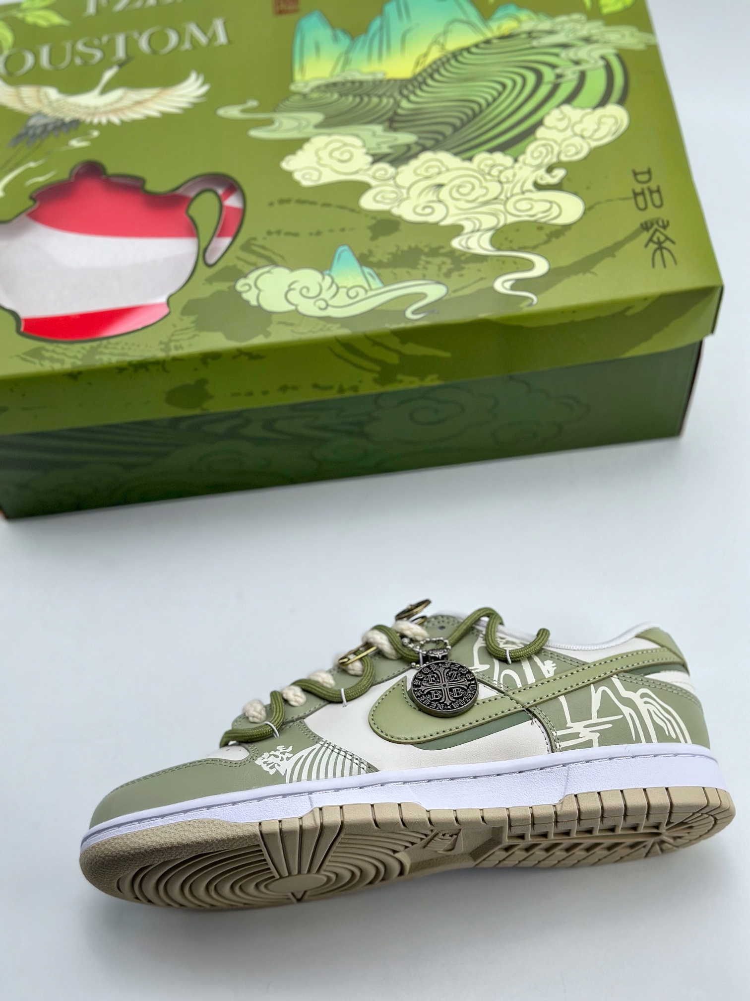 280 Nike SB Dunk Low FZBB 茶礼盒 国风 DV0831-003