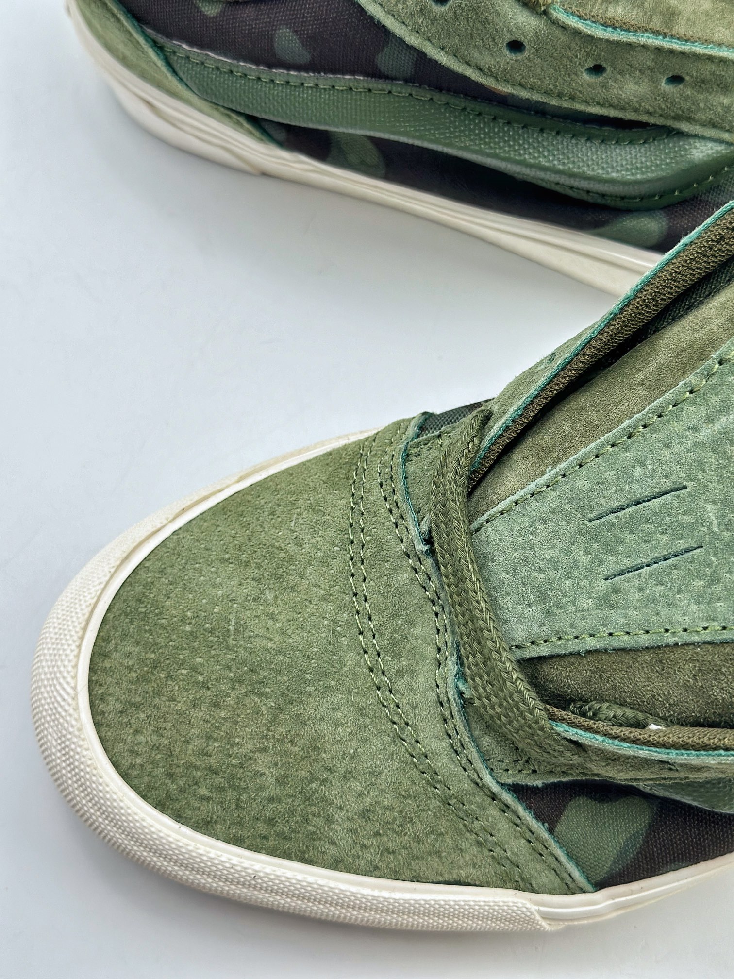 150 Vans Classics Knu Skool 面包鞋 范斯官方 经典迷彩绿面包鞋