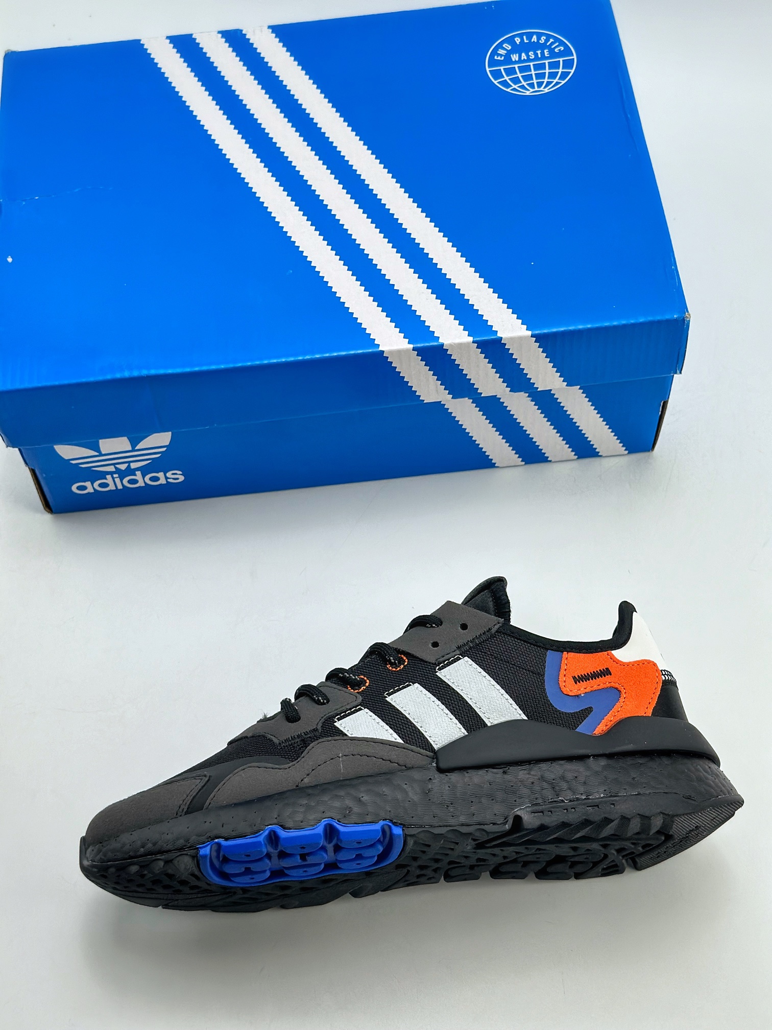 180 AD Nite Jogger 2019 Boost 三叶草 联名夜行者跑鞋 FX6834