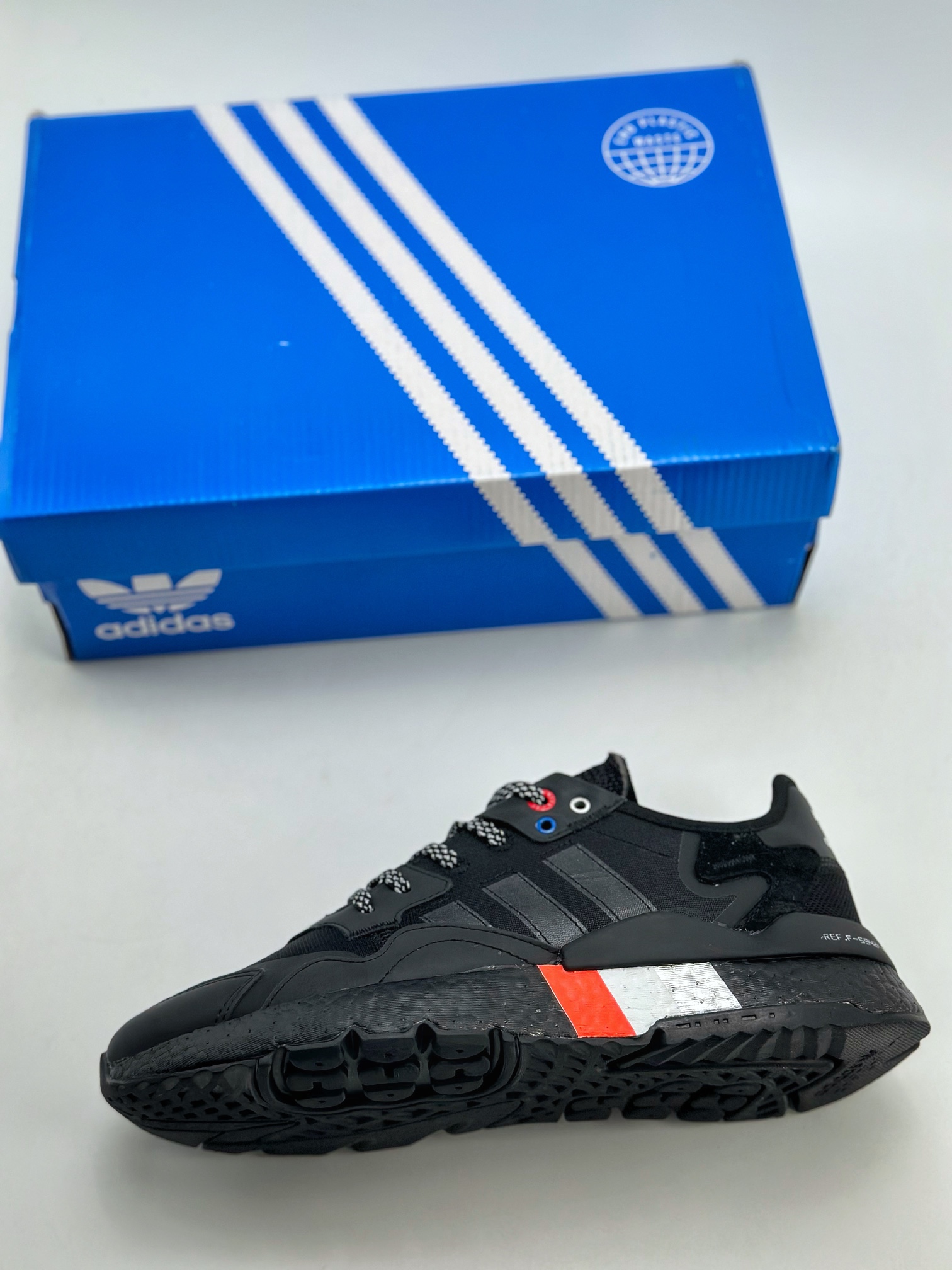 180 AD Nite Jogger 2019 Boost 三叶草 联名夜行者 复古跑鞋 FV3788