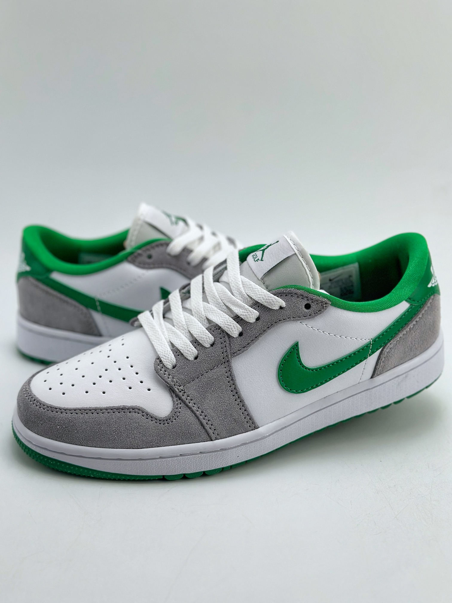 200 Air Jordan 1 Retro Low Golf 白灰绿 DD9315-112