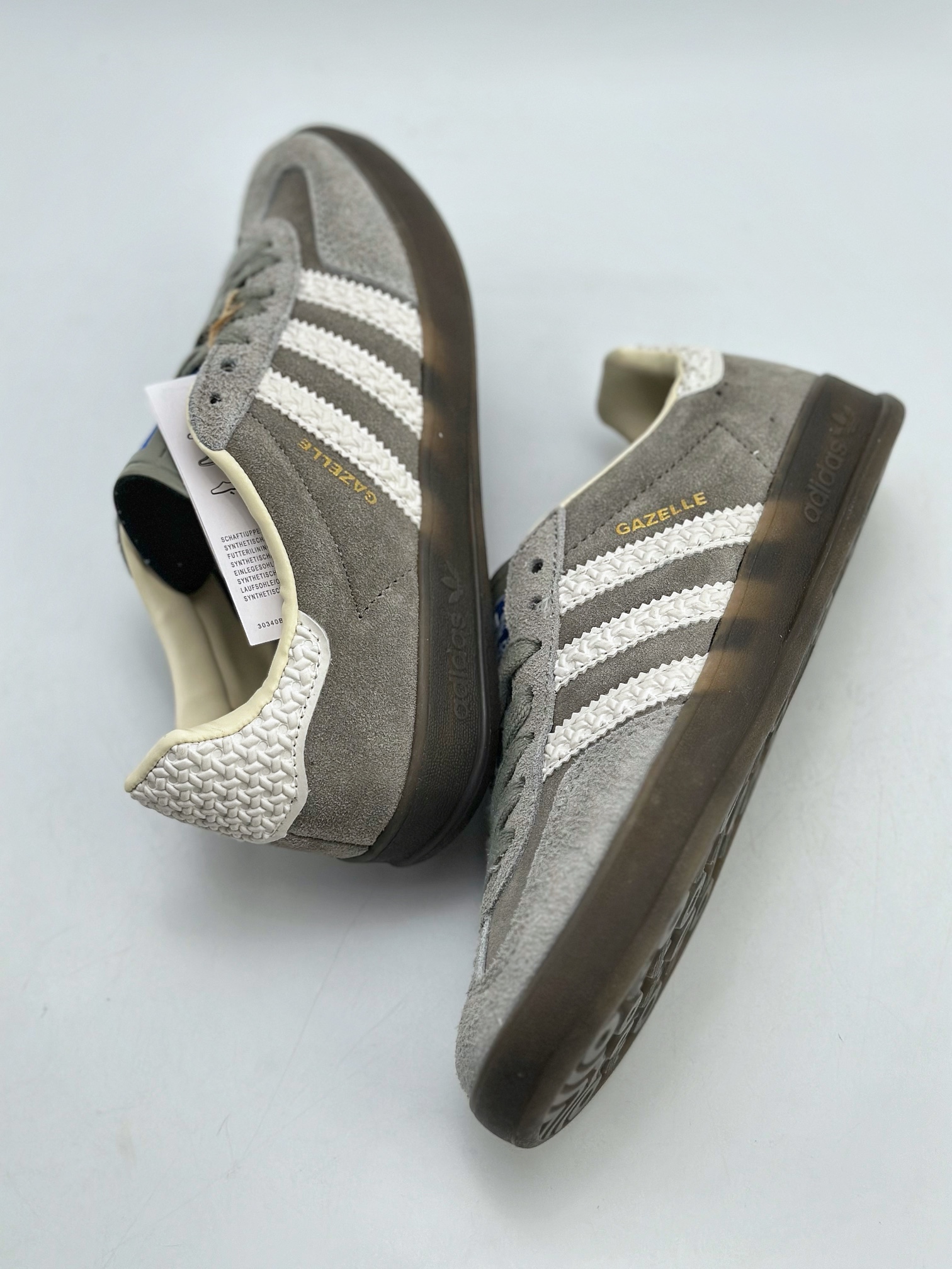 180 adidas Originals Gazelle INdoor 三叶草休闲防滑耐磨低帮板鞋 IF1807