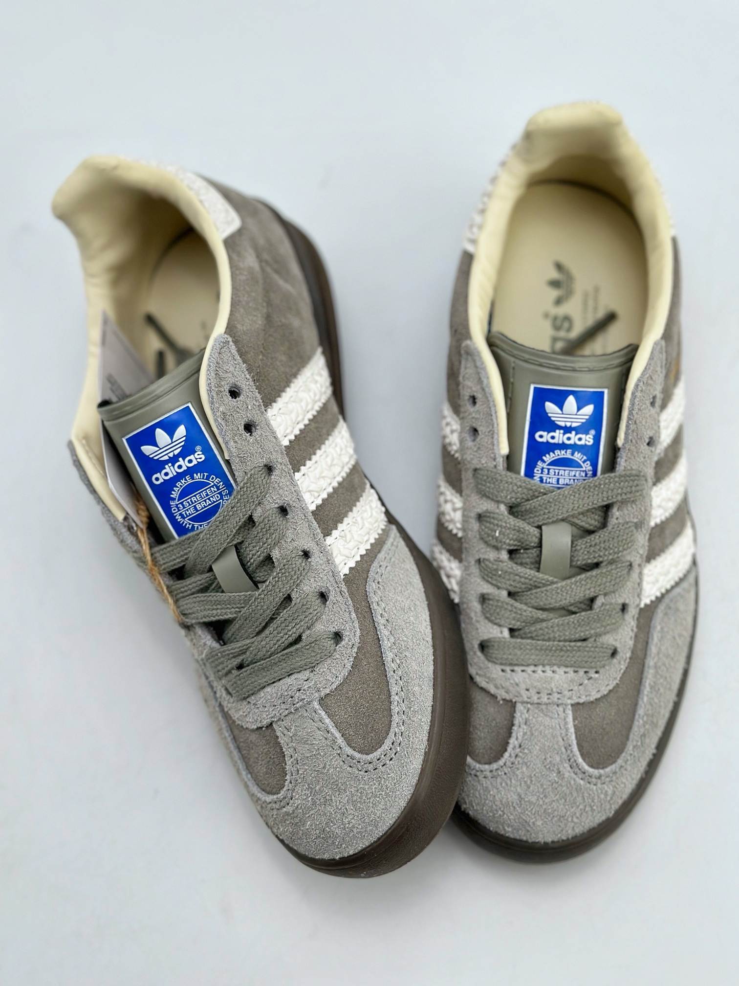 180 adidas Originals Gazelle INdoor 三叶草休闲防滑耐磨低帮板鞋 IF1807