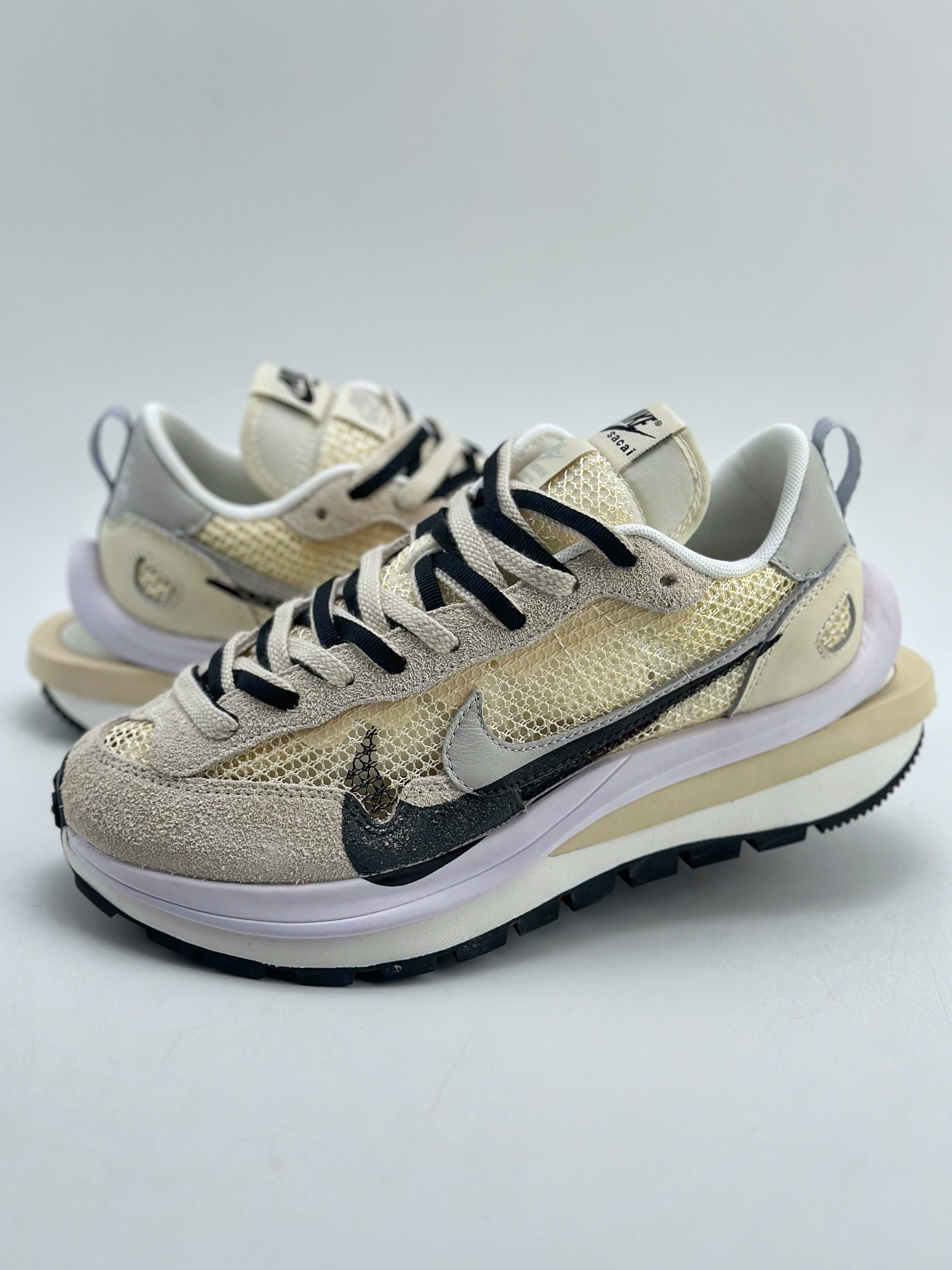 240 Sacai x NIKE VAPORWAFFLE 白黑 联名解构走秀款 CV1363-101