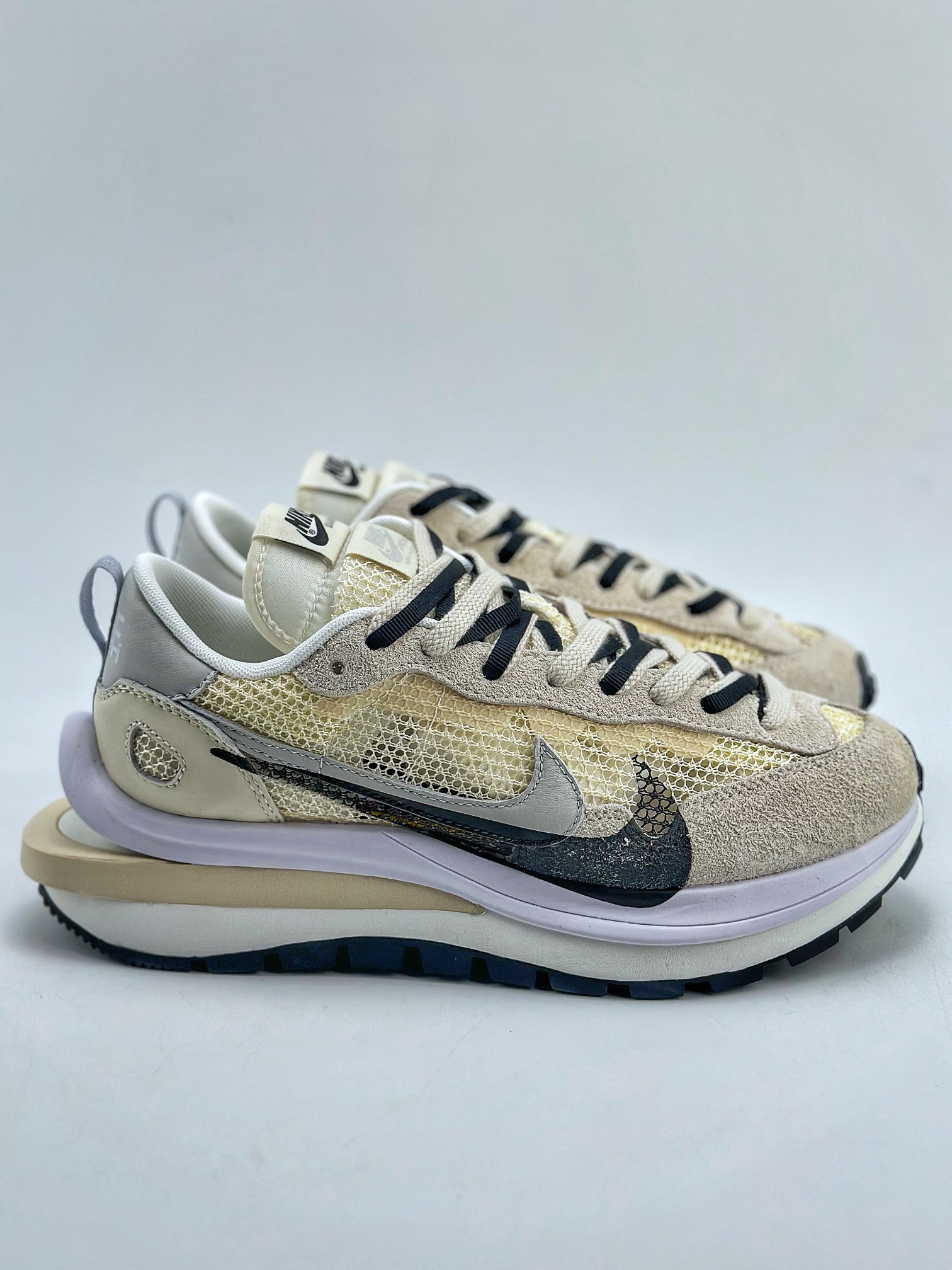 240 Sacai x NIKE VAPORWAFFLE 白黑 联名解构走秀款 CV1363-101