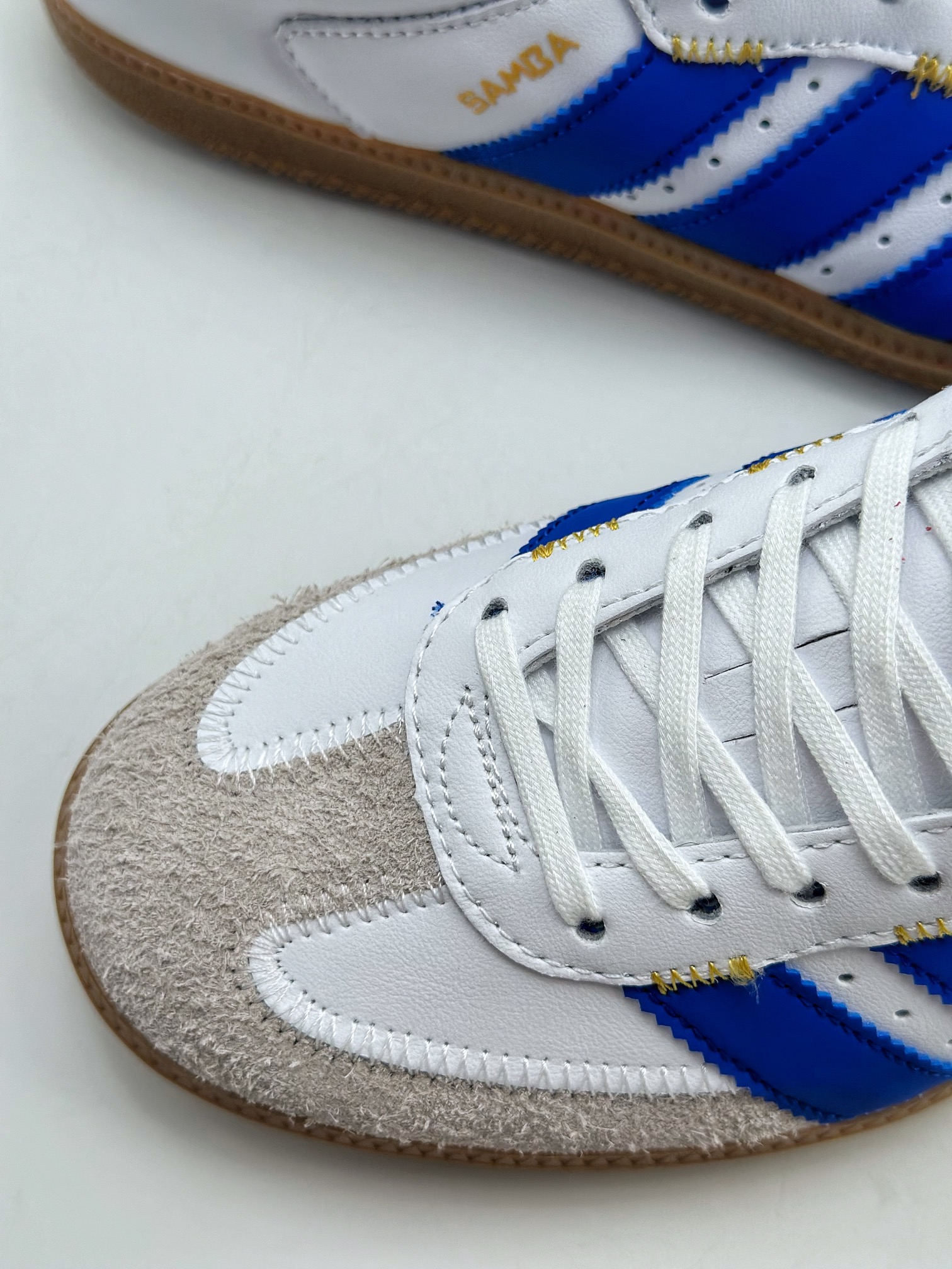 200 adidas originals Samba OG 白蓝 IF1813