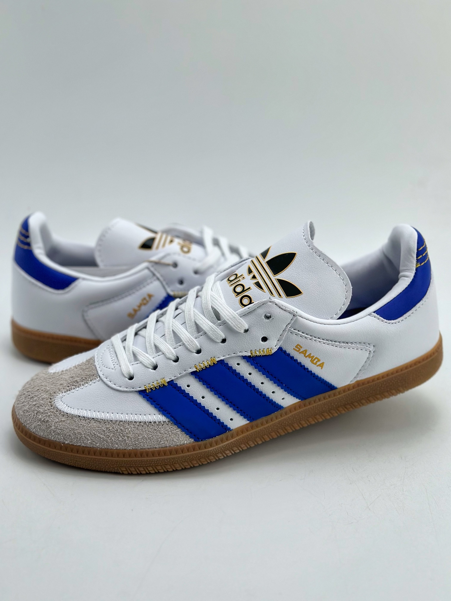 200 adidas originals Samba OG 白蓝 IF1813