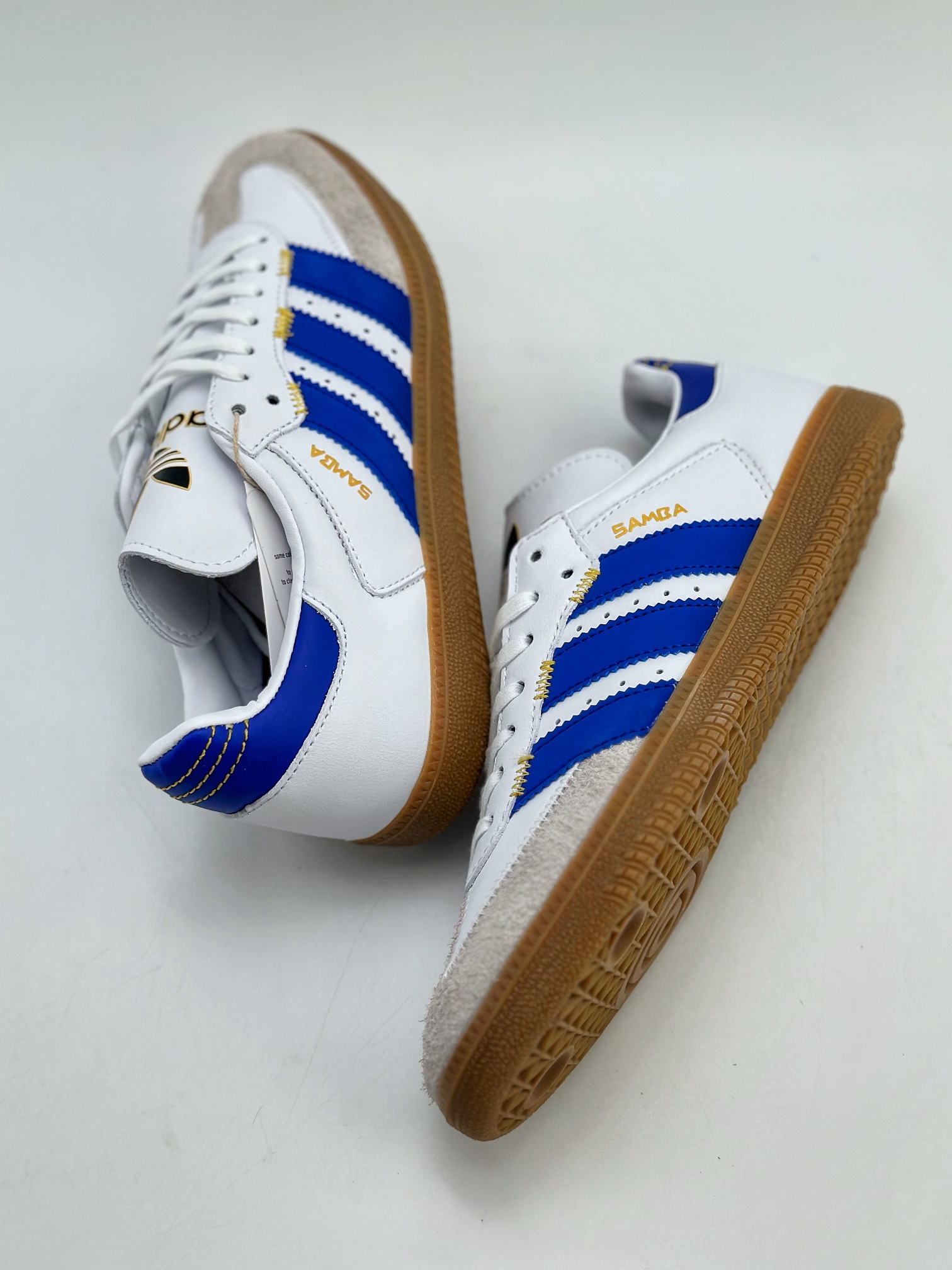 200 adidas originals Samba OG 白蓝 IF1813