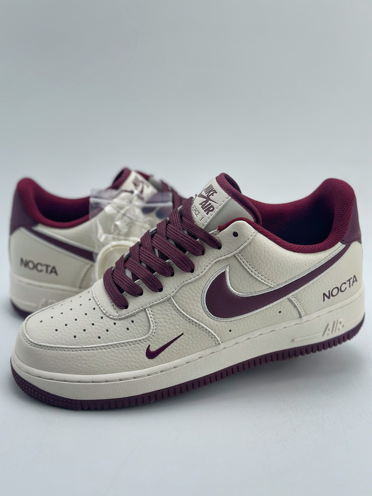 240 Nike Air Force 1 Low 07 x NOCTA 白酒红 NO0224-022