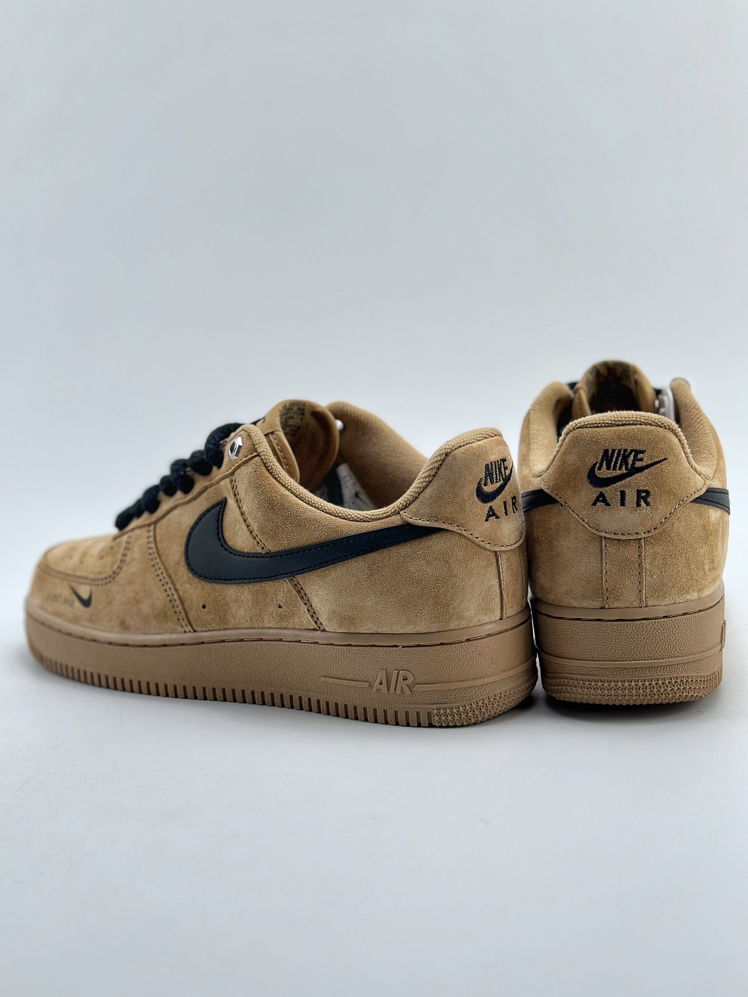 Nike Air Force 1 Low 07 Brown and Black Hemp Rope