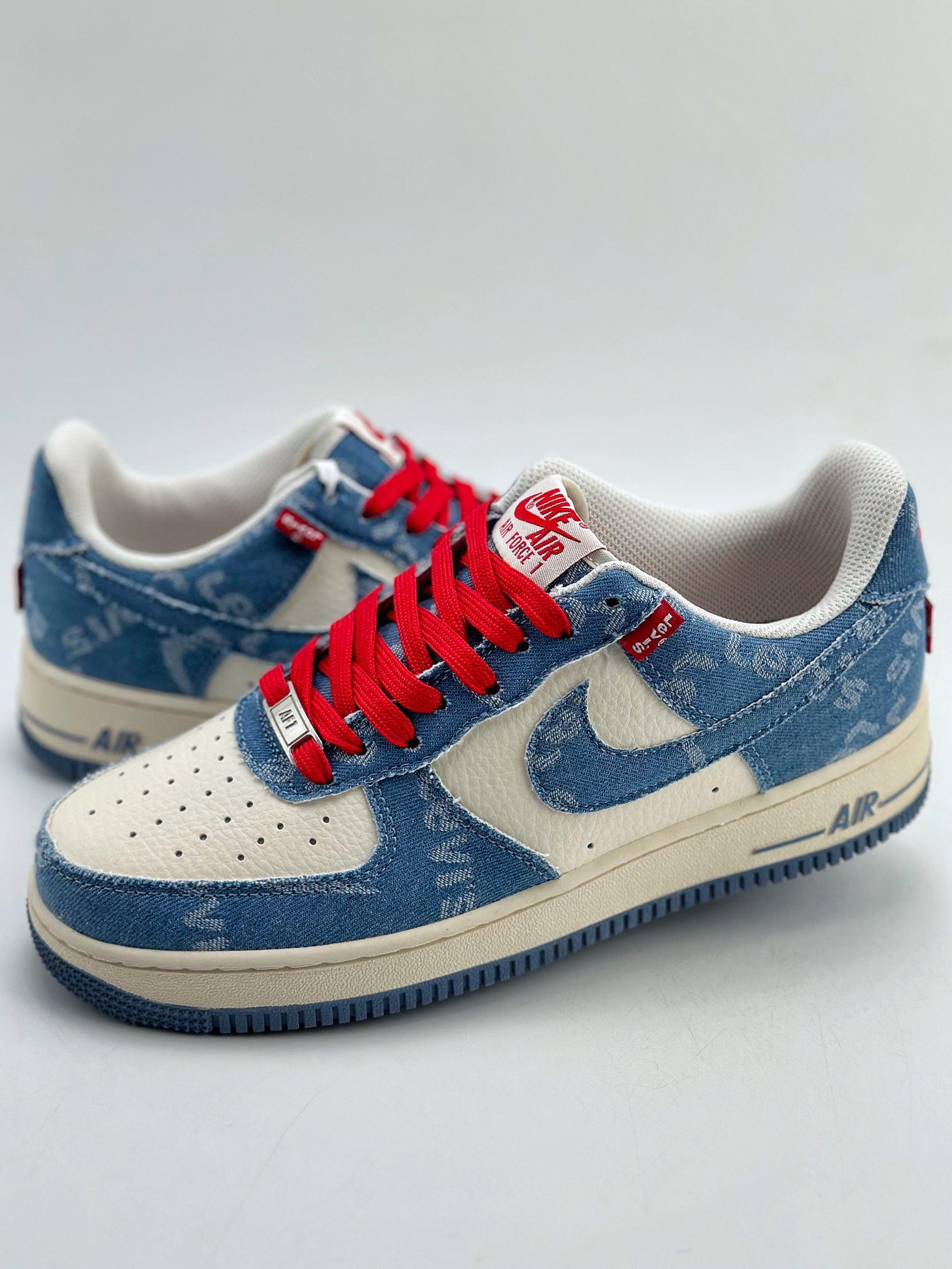 220 Nike Air Force 1 Low 07 x Levi’s 李维斯联名牛仔布