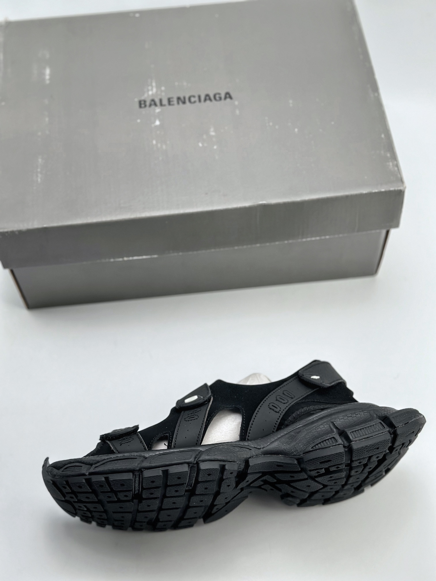 220 巴黎世家/Balenciaga 巴黎世家沙滩鞋 Balenciaga AW22 HD Sneaker 巴黎世家凉鞋 786956 W3XLT 1000