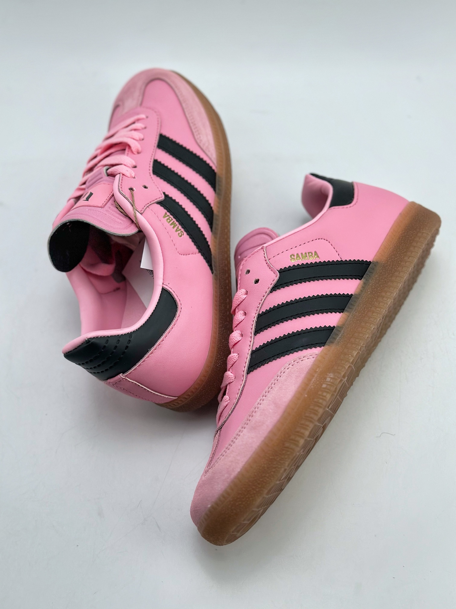 200 adidas originals Samba OG x INTER MIAMI CF 粉黑  IH8158