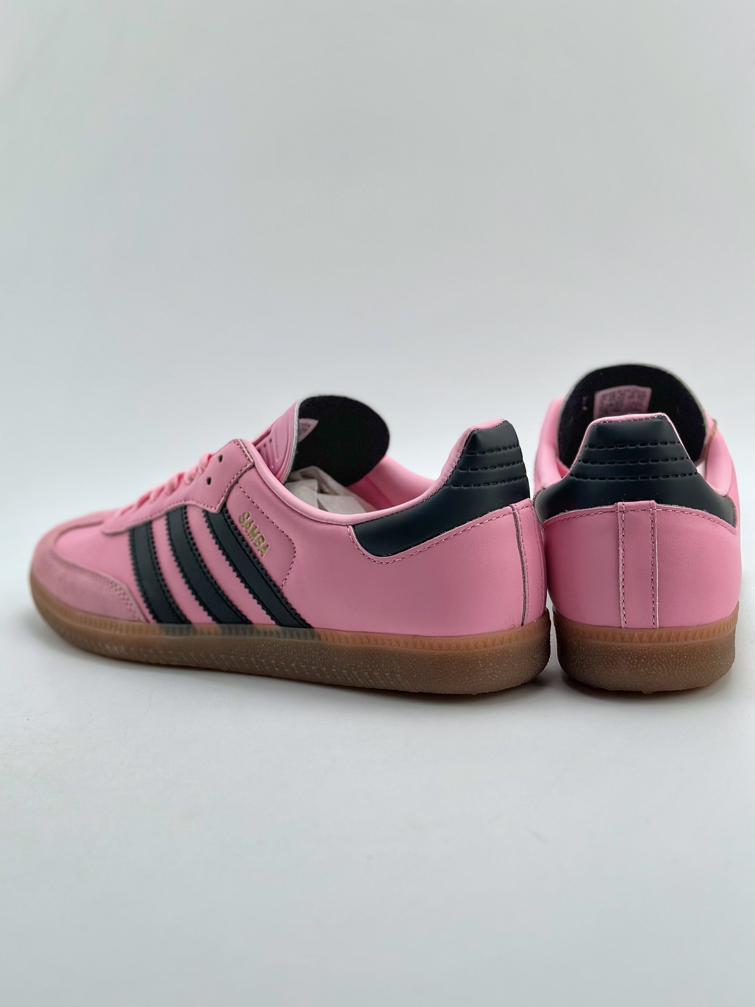 200 adidas originals Samba OG x INTER MIAMI CF 粉黑  IH8158