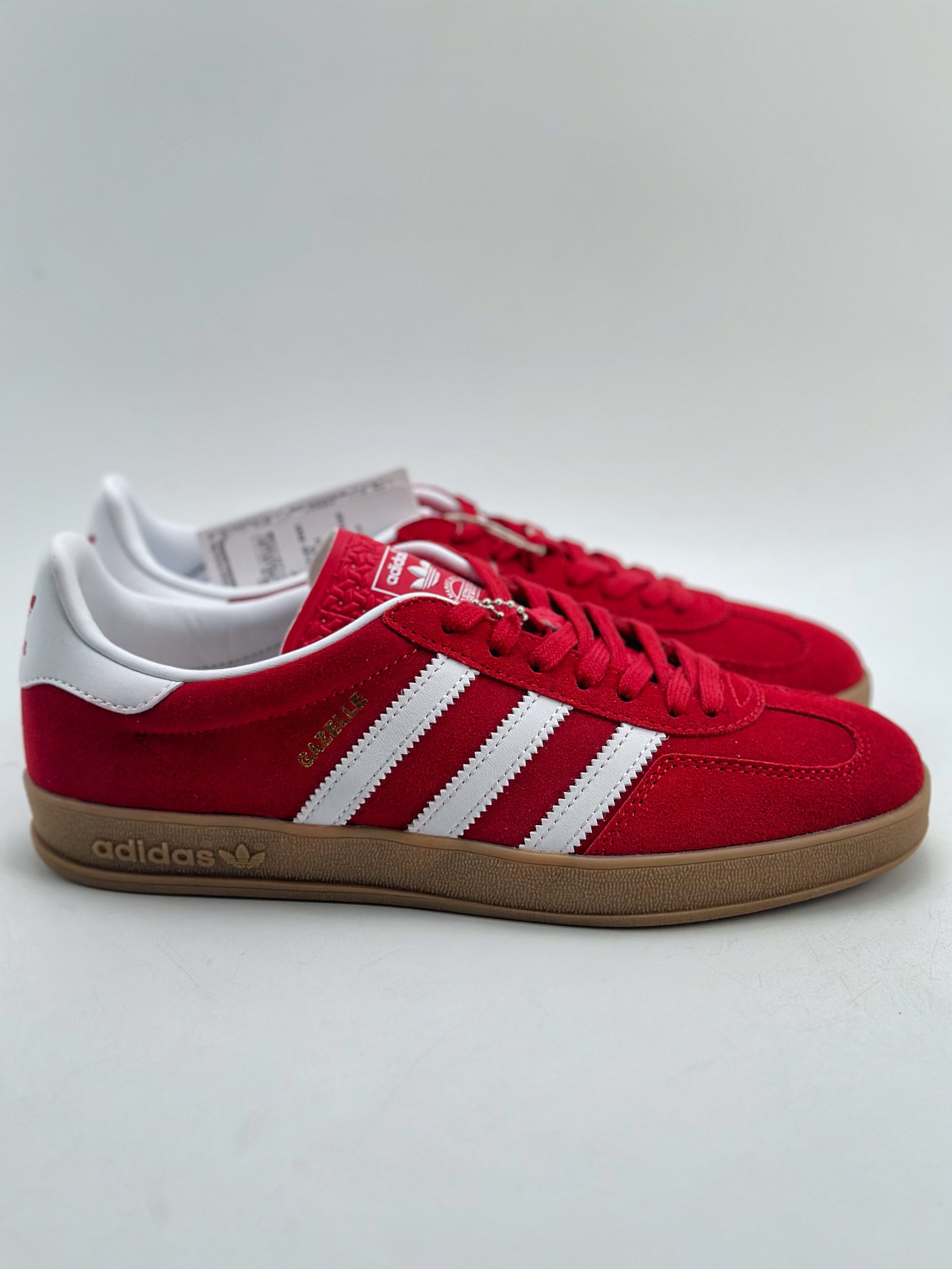 160 adidas Originals Gazelle INdoor 三叶草休闲防滑耐磨低帮板鞋  HO6261