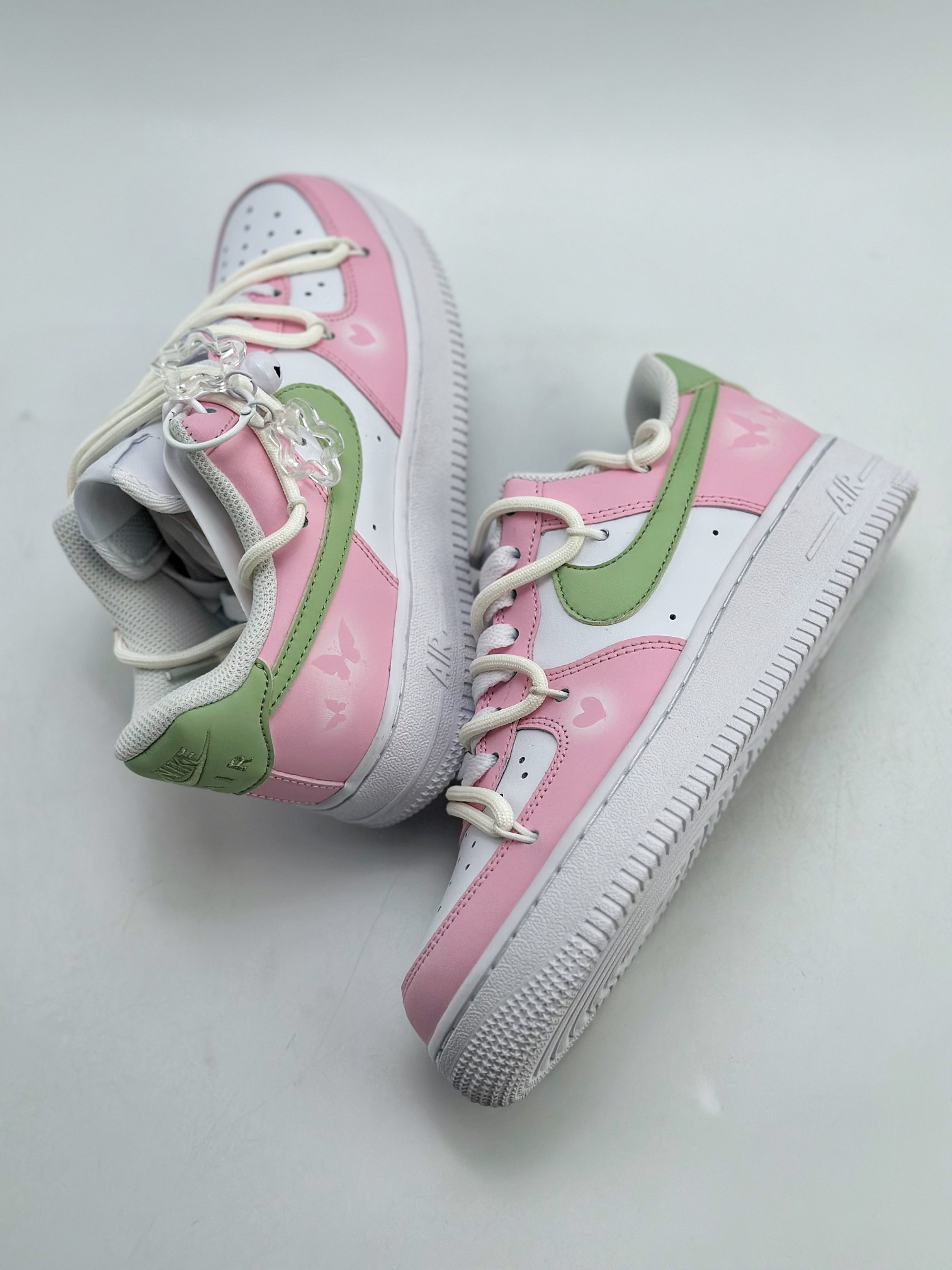 260 Nike Air Force 1 Low 07 梦幻粉蝶粉绿 VV1988-013