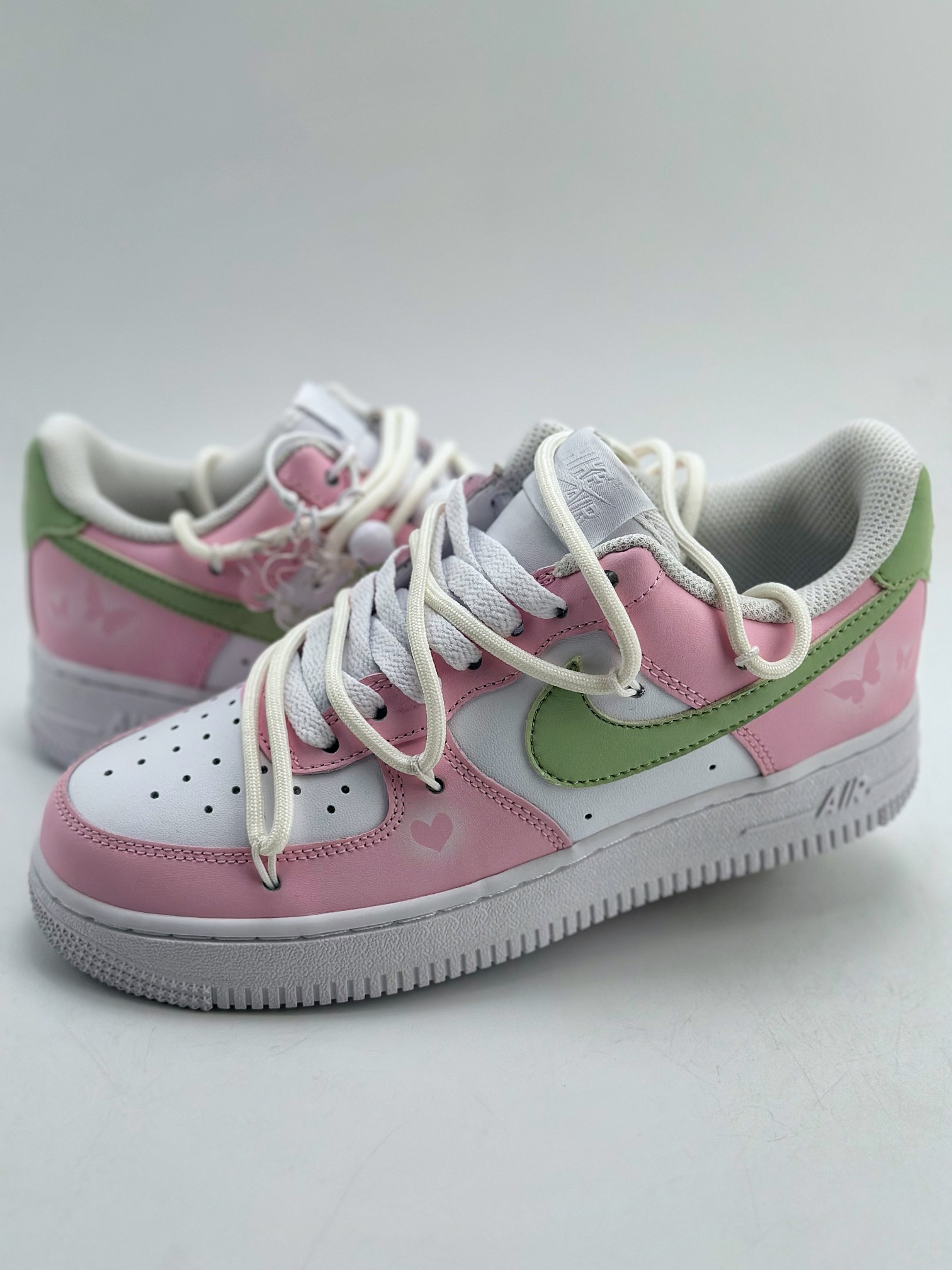 260 Nike Air Force 1 Low 07 梦幻粉蝶粉绿 VV1988-013