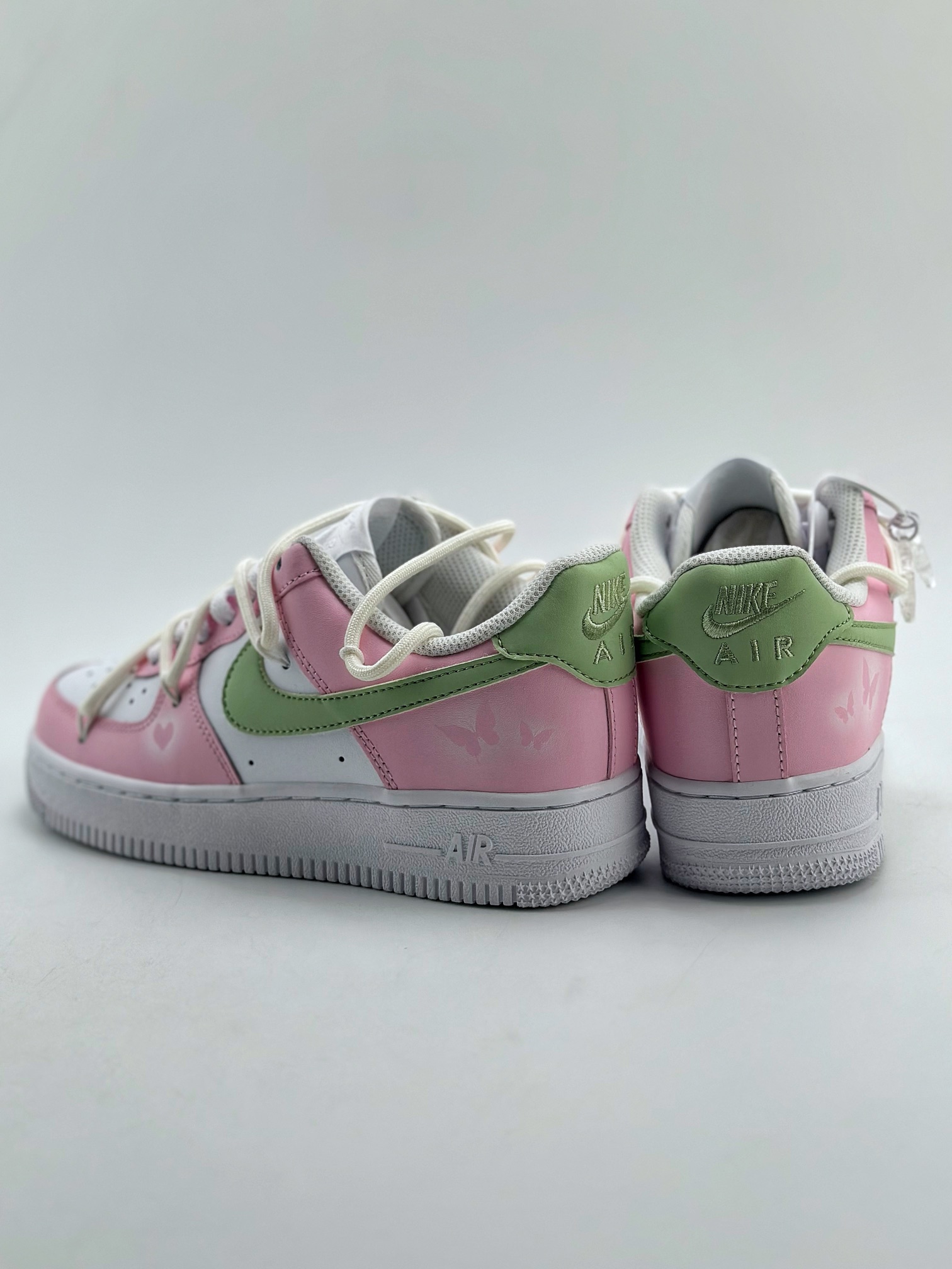 260 Nike Air Force 1 Low 07 梦幻粉蝶粉绿 VV1988-013