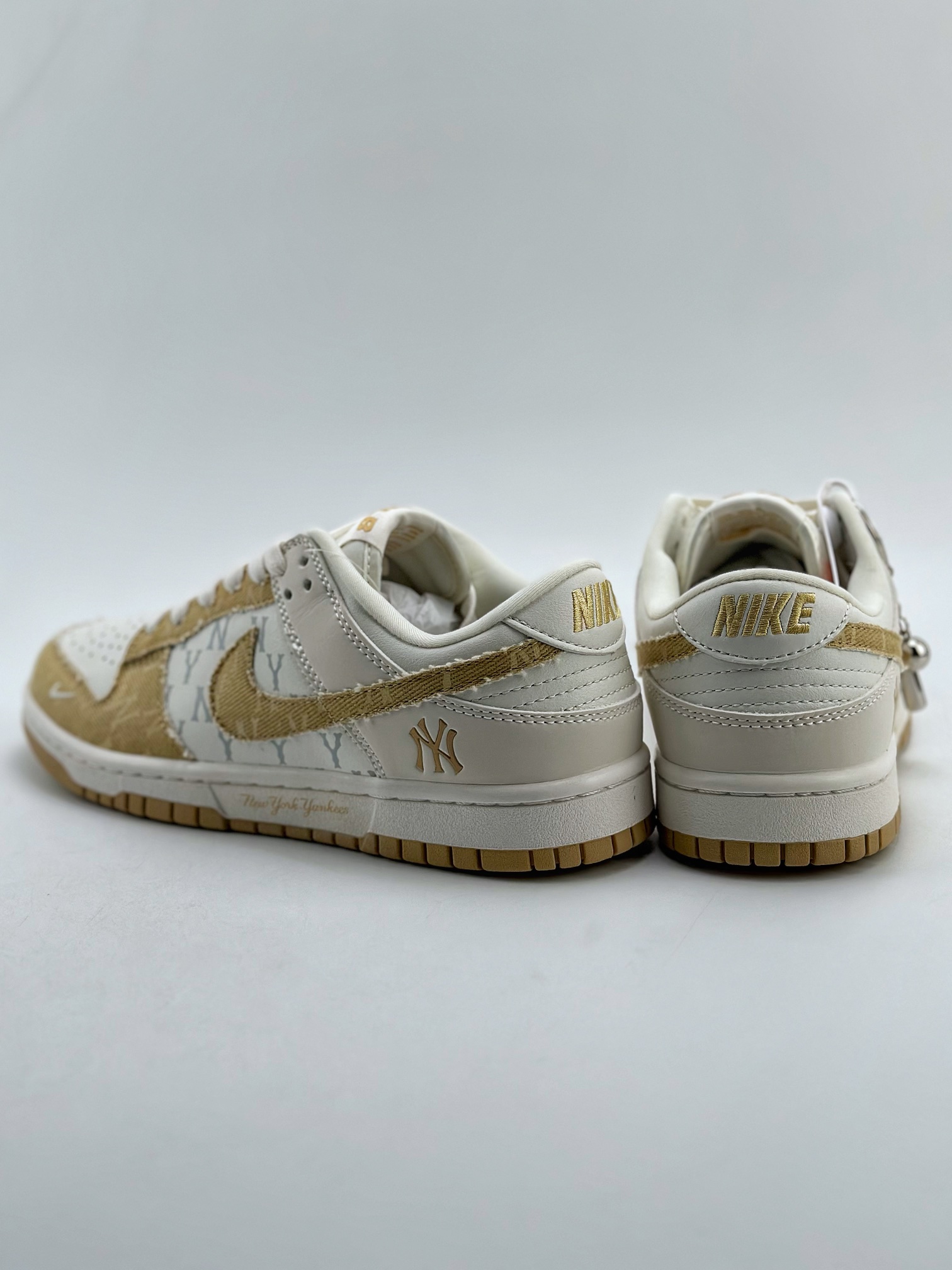 280 Nike SB Dunk Low x MLB 白黄牛仔印花 DQ1098-346