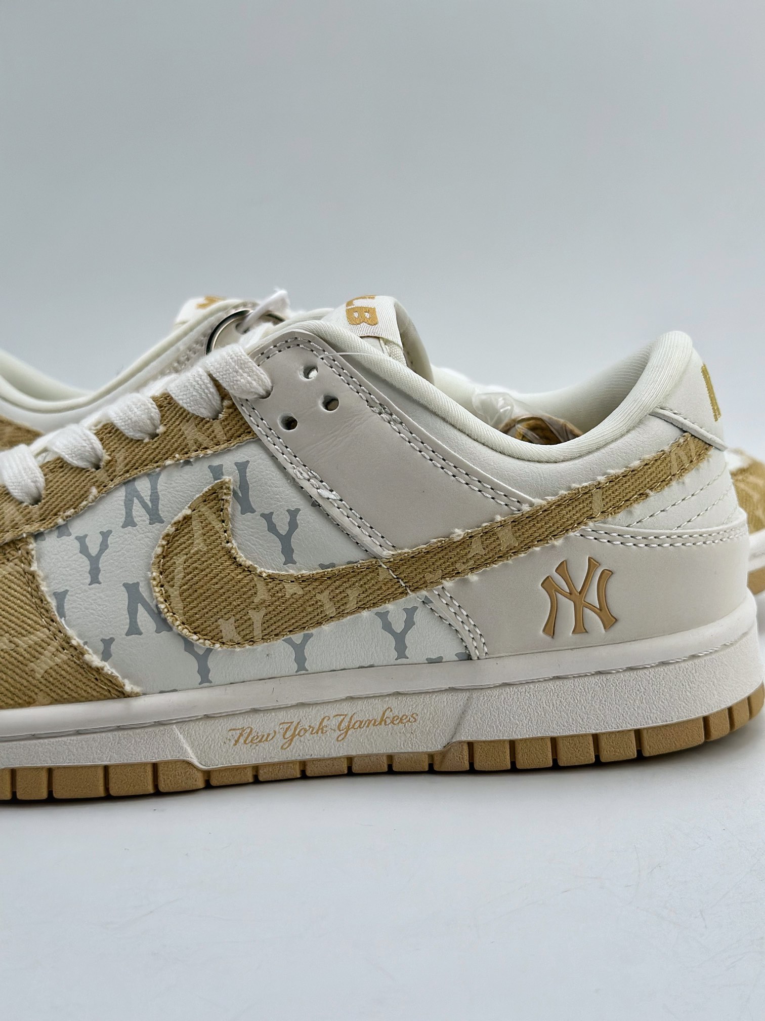 280 Nike SB Dunk Low x MLB 白黄牛仔印花 DQ1098-346