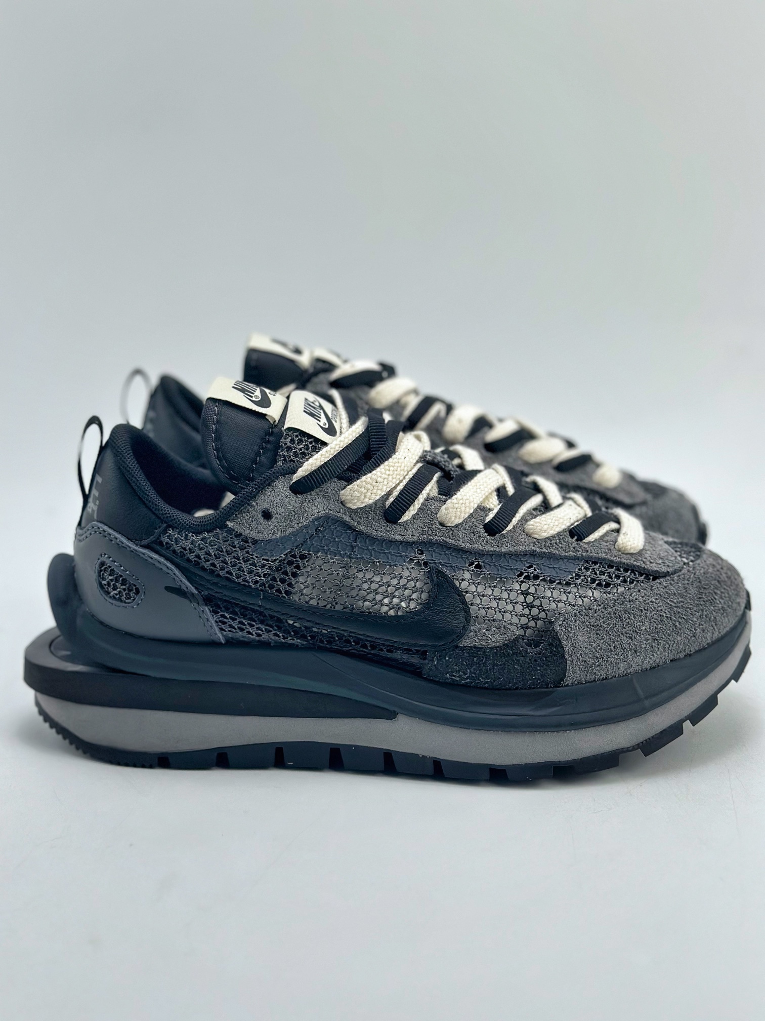 240 Sacai x NIKE VAPORWAFFLE 黑蓝 联名解构走秀款 CV1363-103