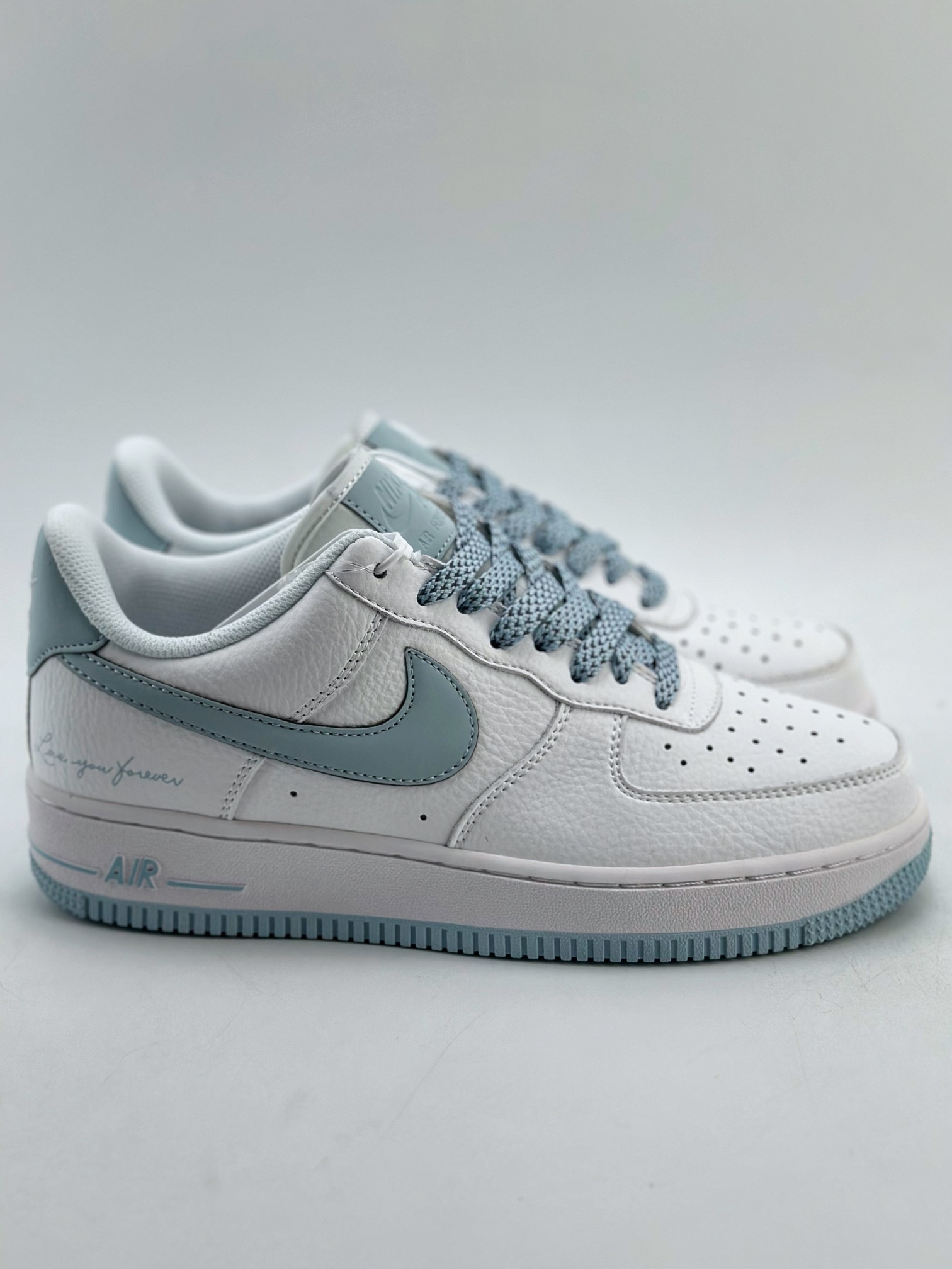 240 Nike Air Force 1 Low 07 签名白天蓝满天星 LO1718-061