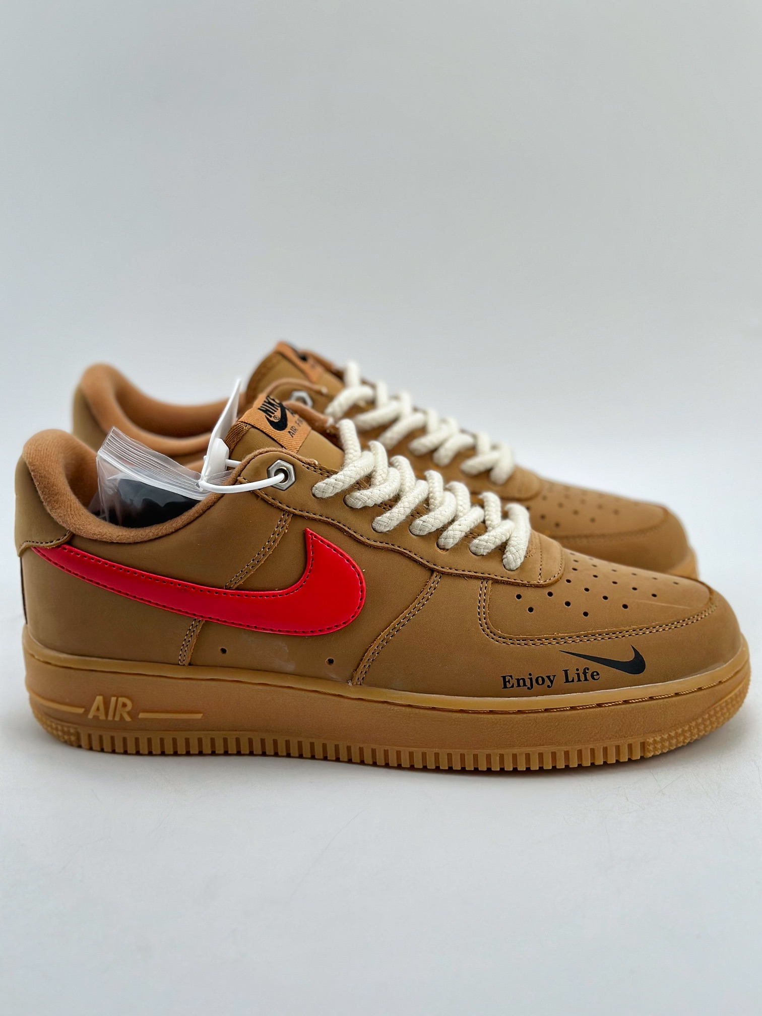 240 Nike Air Force 1 Low 07 麦棕白麻绳 FZ7372-300