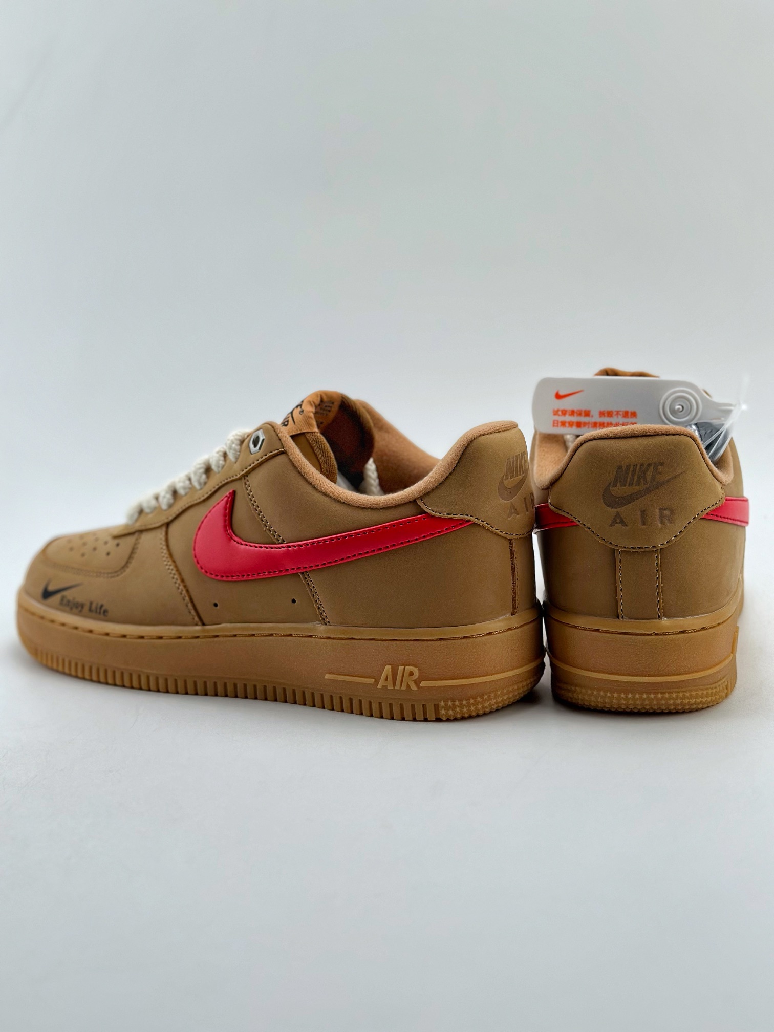 240 Nike Air Force 1 Low 07 麦棕白麻绳 FZ7372-300