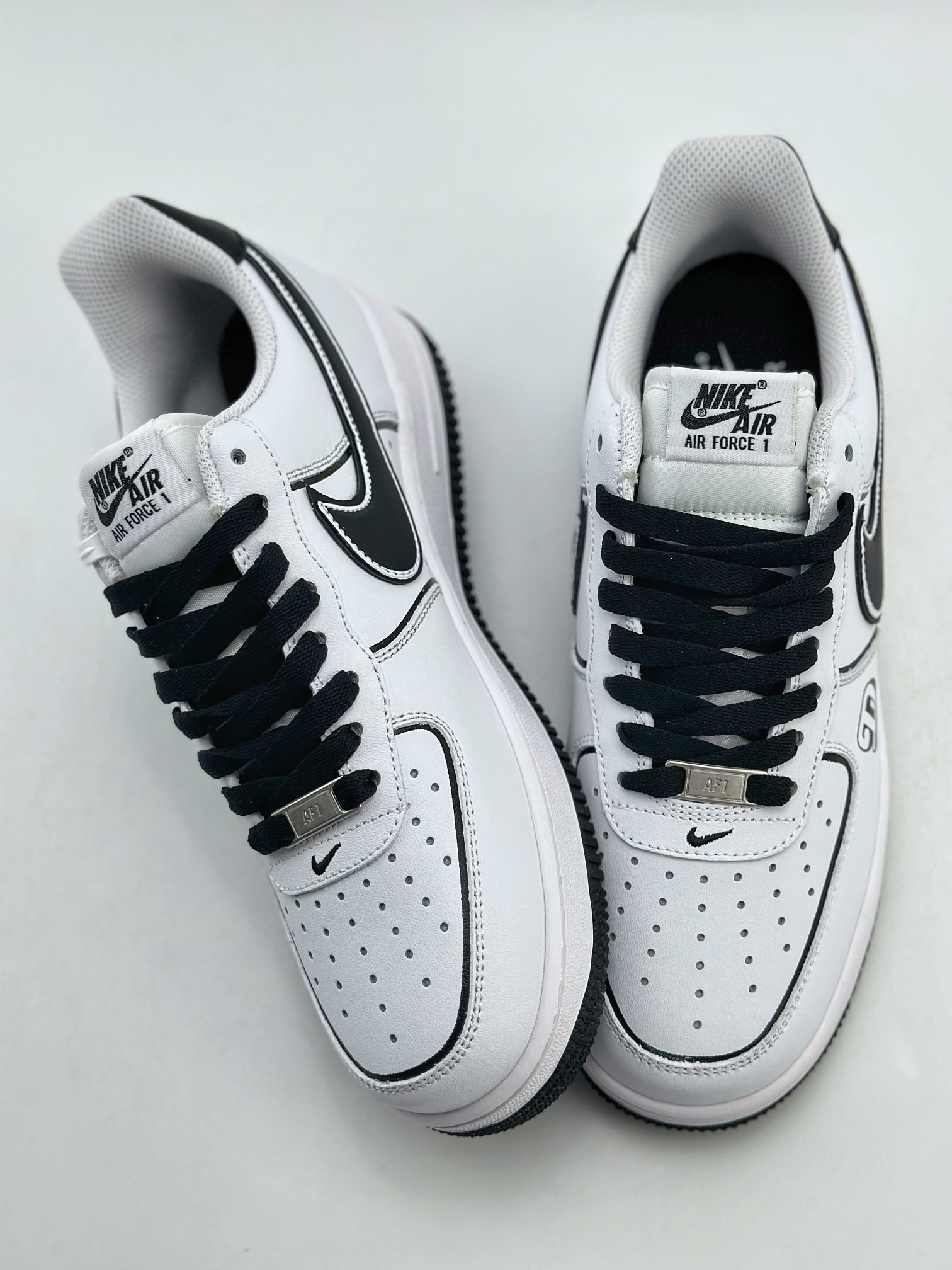 Nike Air Force 1 Low 07 美式复古校园棒球白黑 DV0788-113