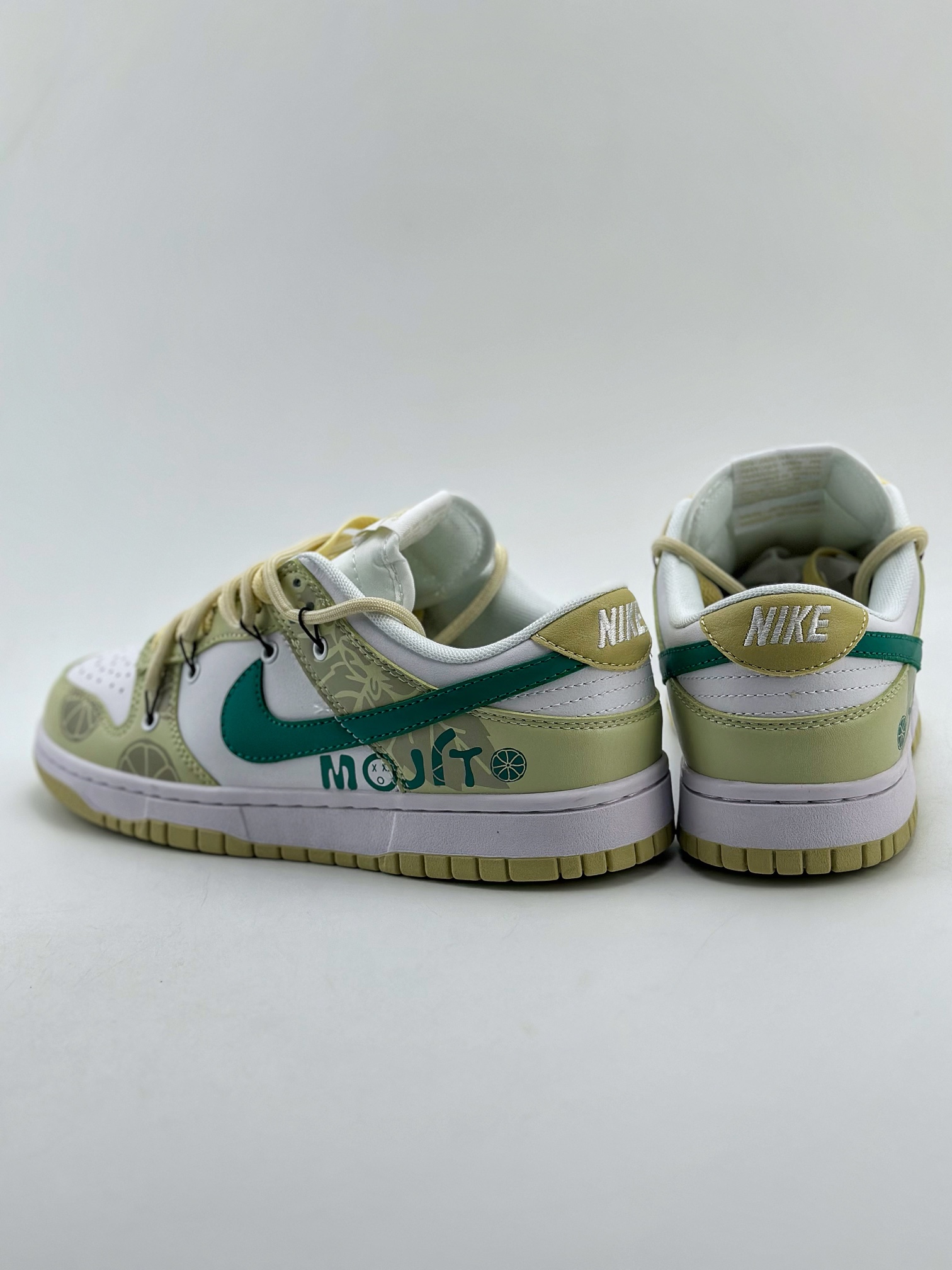 NIKE SB Dunk Low 酒鬼 柠檬莫吉托 白黄 DV0833-100