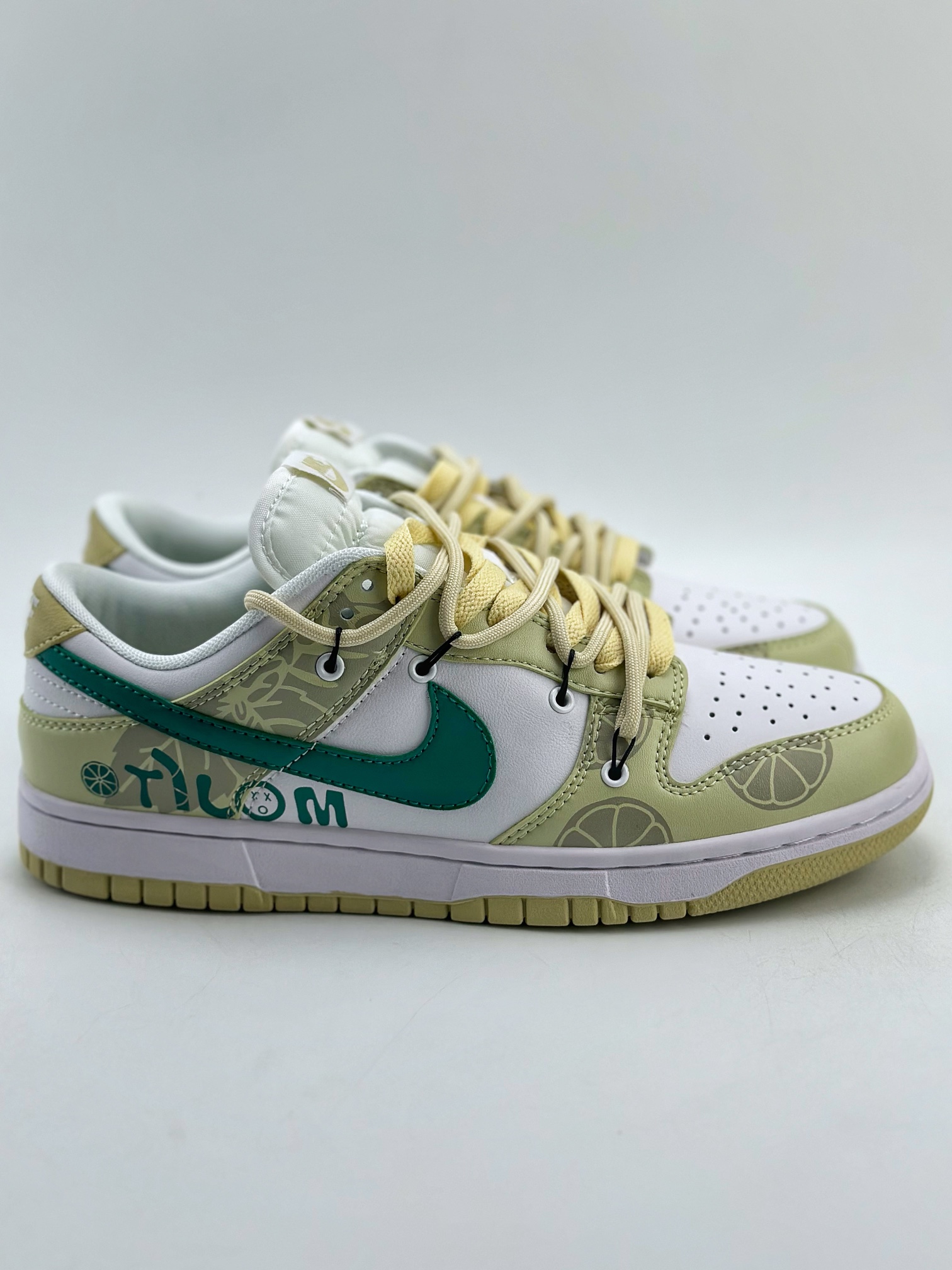 NIKE SB Dunk Low 酒鬼 柠檬莫吉托 白黄 DV0833-100