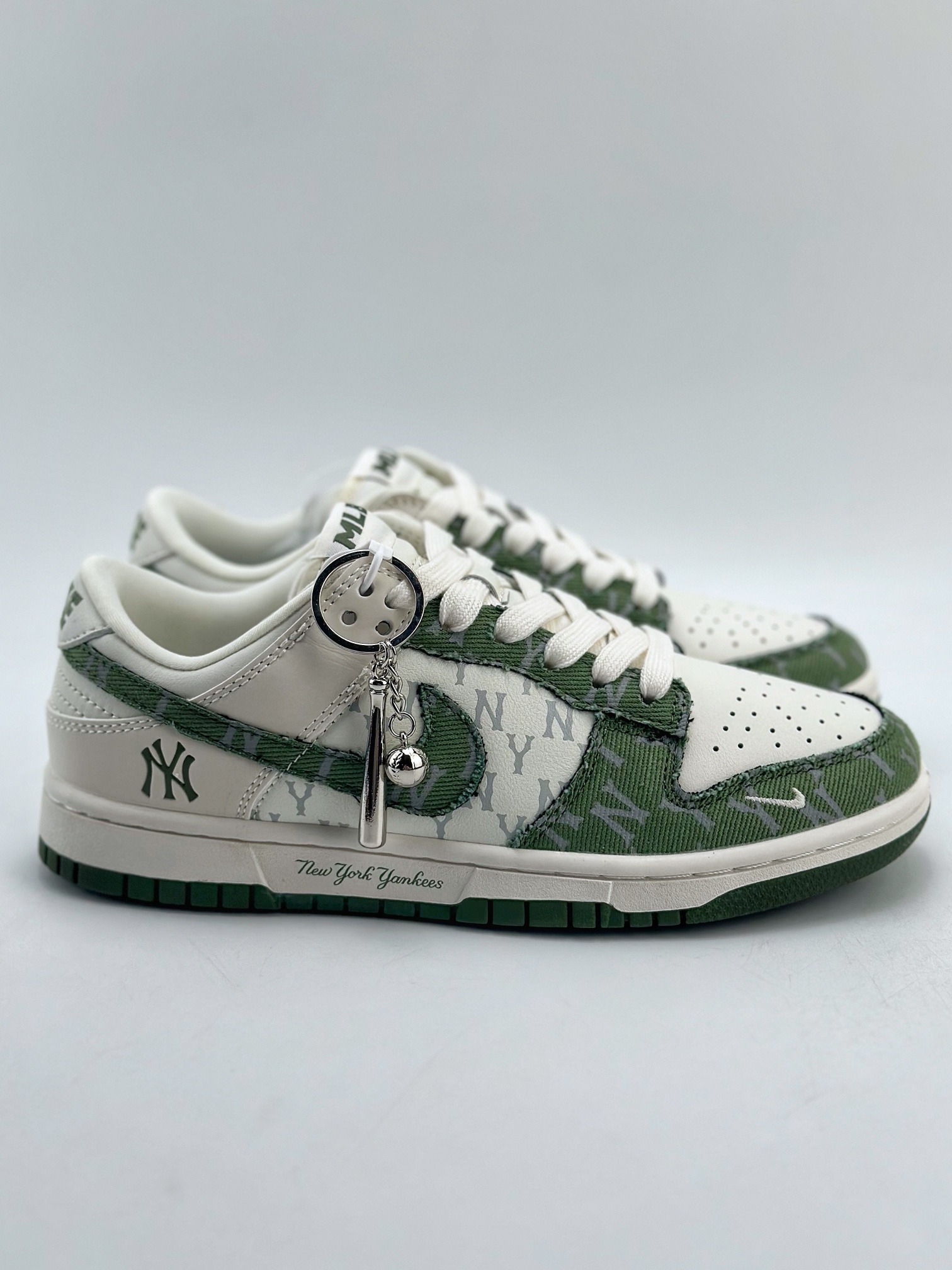 280 Nike SB Dunk Low x MLB 白黄牛仔印花 DQ1098-345