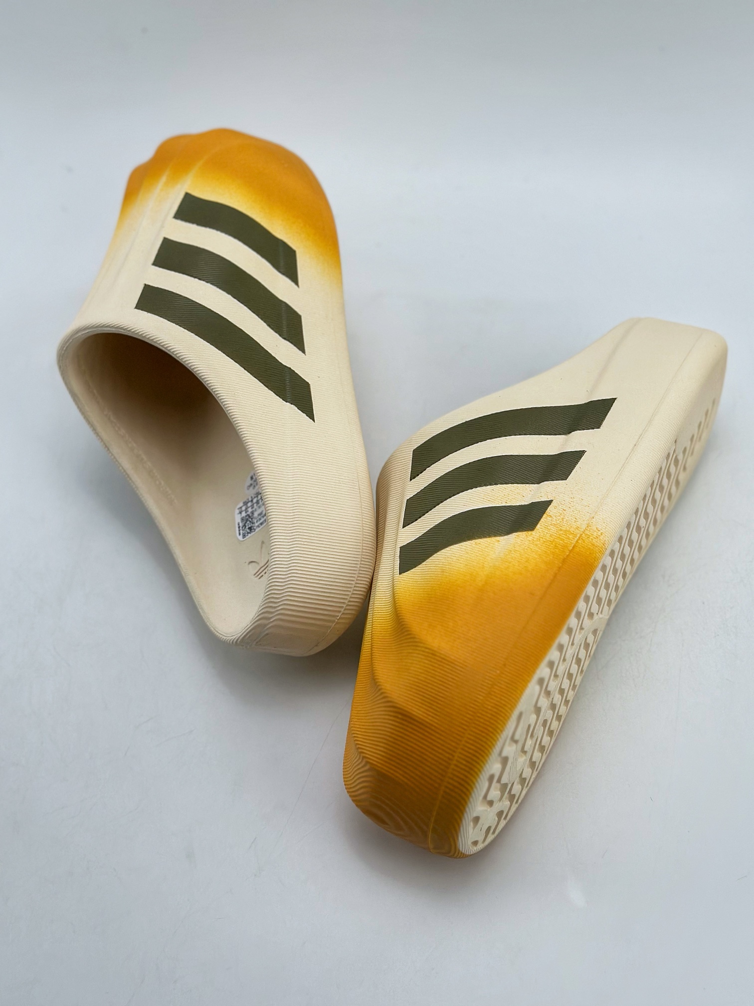 180 adidas originals AdiF OM Superstar Mule 黄白黑  JP5687