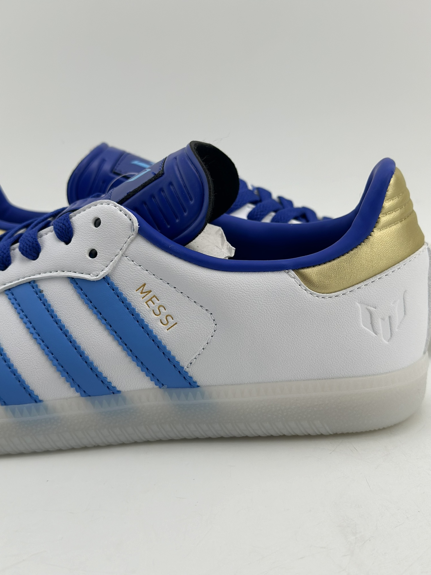 adidas originals Samba x LIONEL MESSI 白蓝灰  ID3550