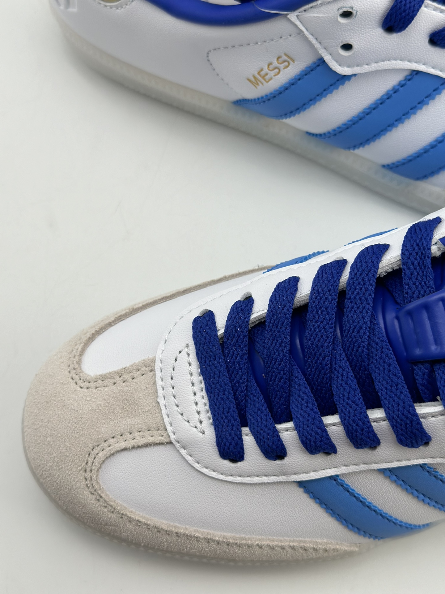 adidas originals Samba x LIONEL MESSI 白蓝灰  ID3550