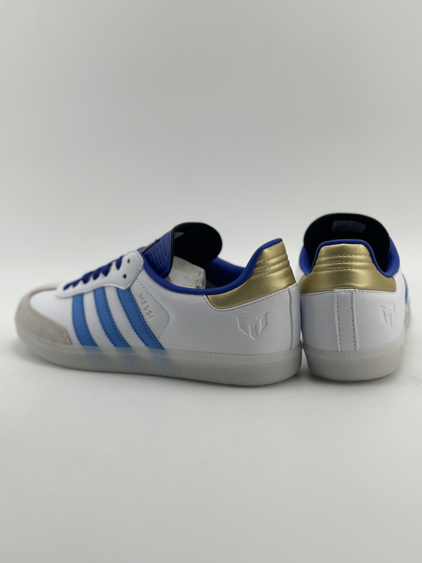 adidas originals Samba x LIONEL MESSI 白蓝灰  ID3550