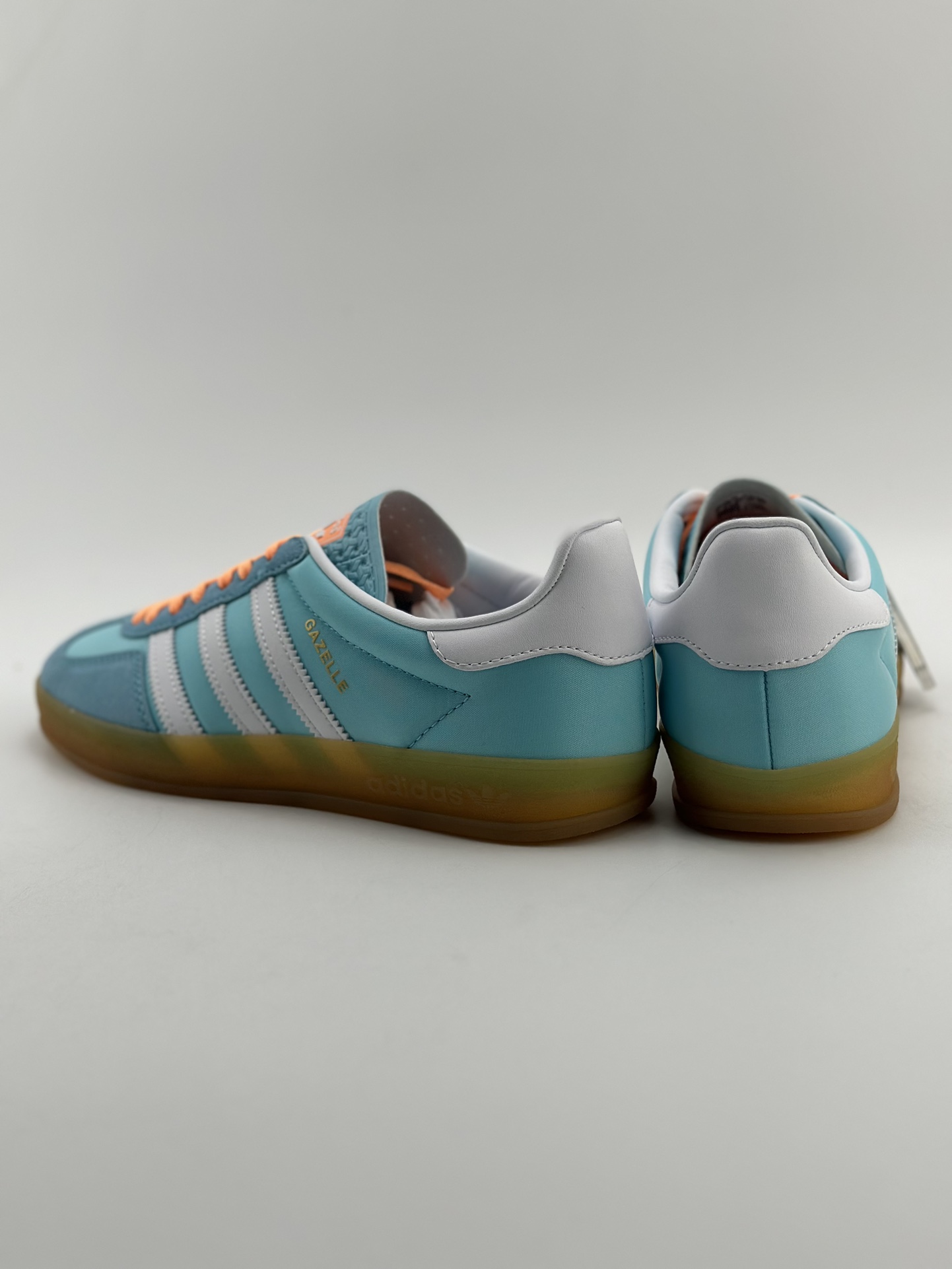 adidas Originals Gazelle INdoor M 三叶草休闲防滑耐磨低帮板鞋 HQ9017