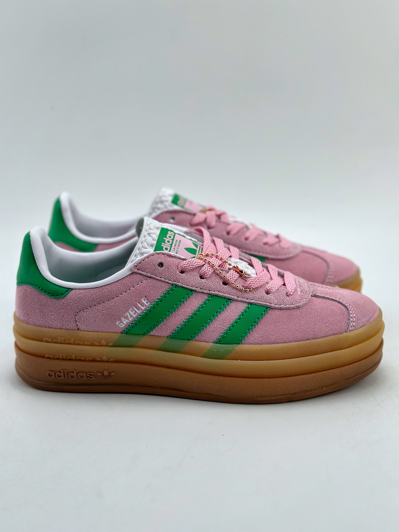 150 AD Originals Gazelle Bold W 三层底低帮耐磨厚底增高板鞋 IE0420